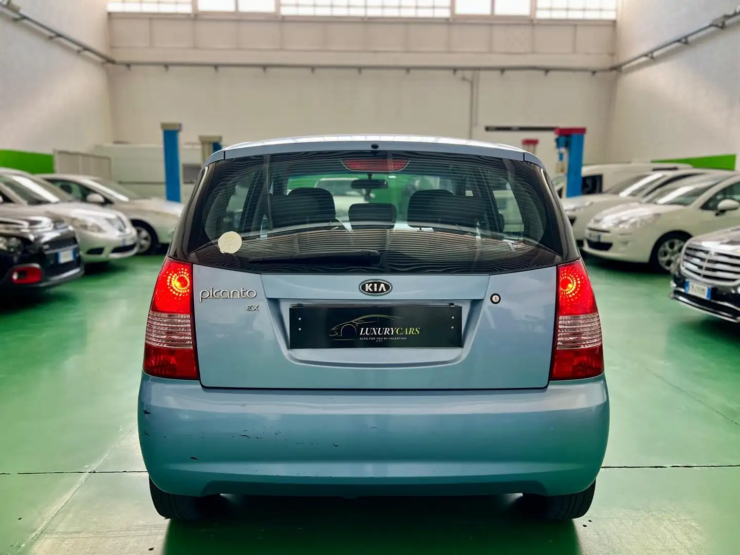 Kia Picanto 1.1 12V Spicy 65CV 48KW X neopatentati Blu/Azzurro - 2