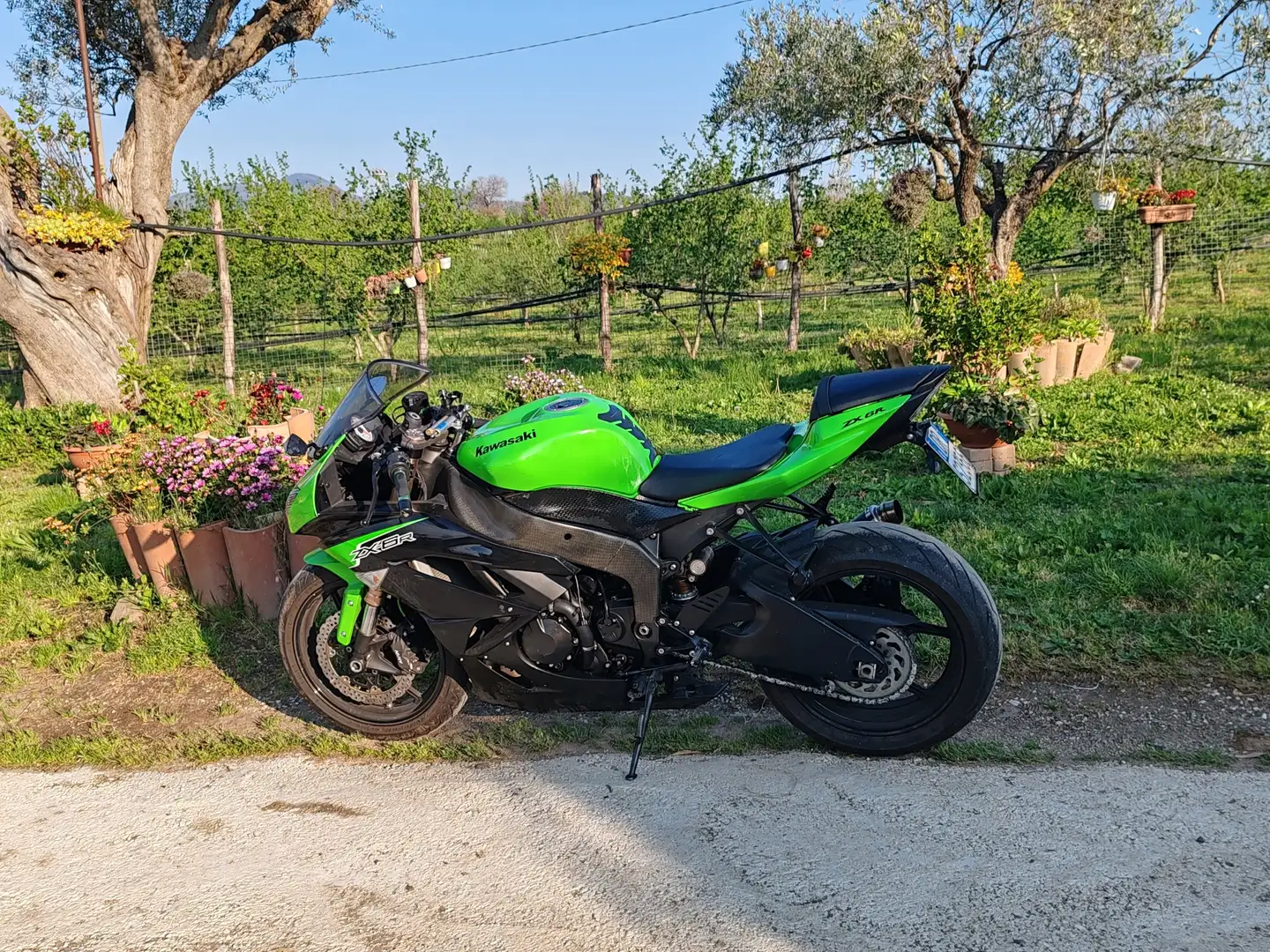 Kawasaki Ninja ZX-6R Verde - 2