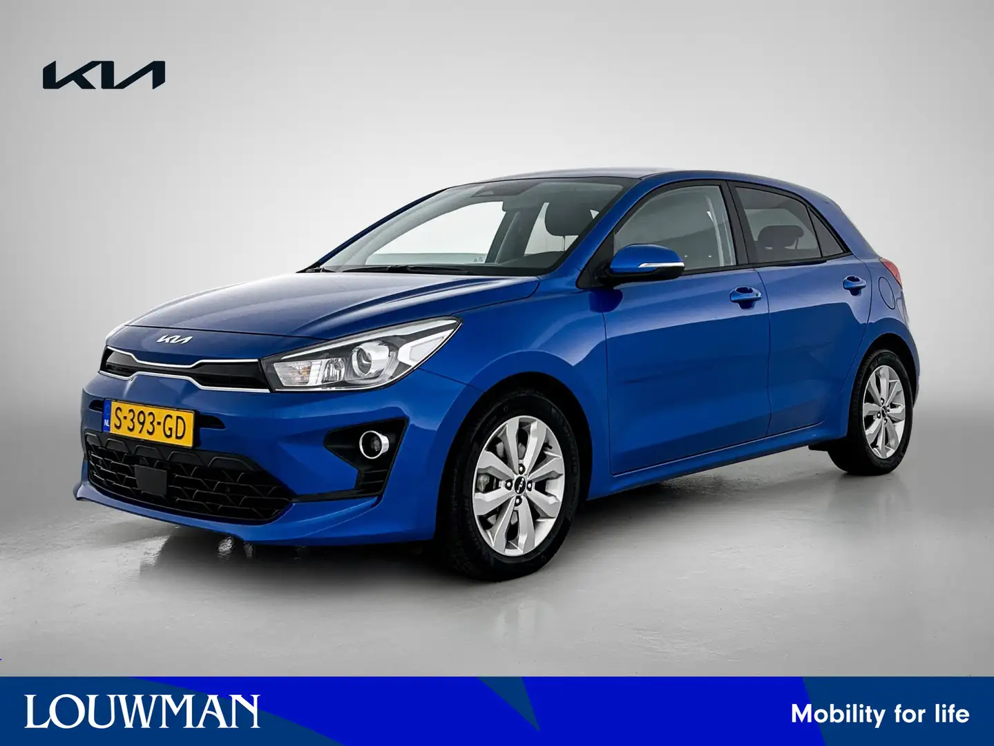 Kia Rio 1.0 T-GDi MHEV DynamicPlusLine Apple Carplay Blauw - 1