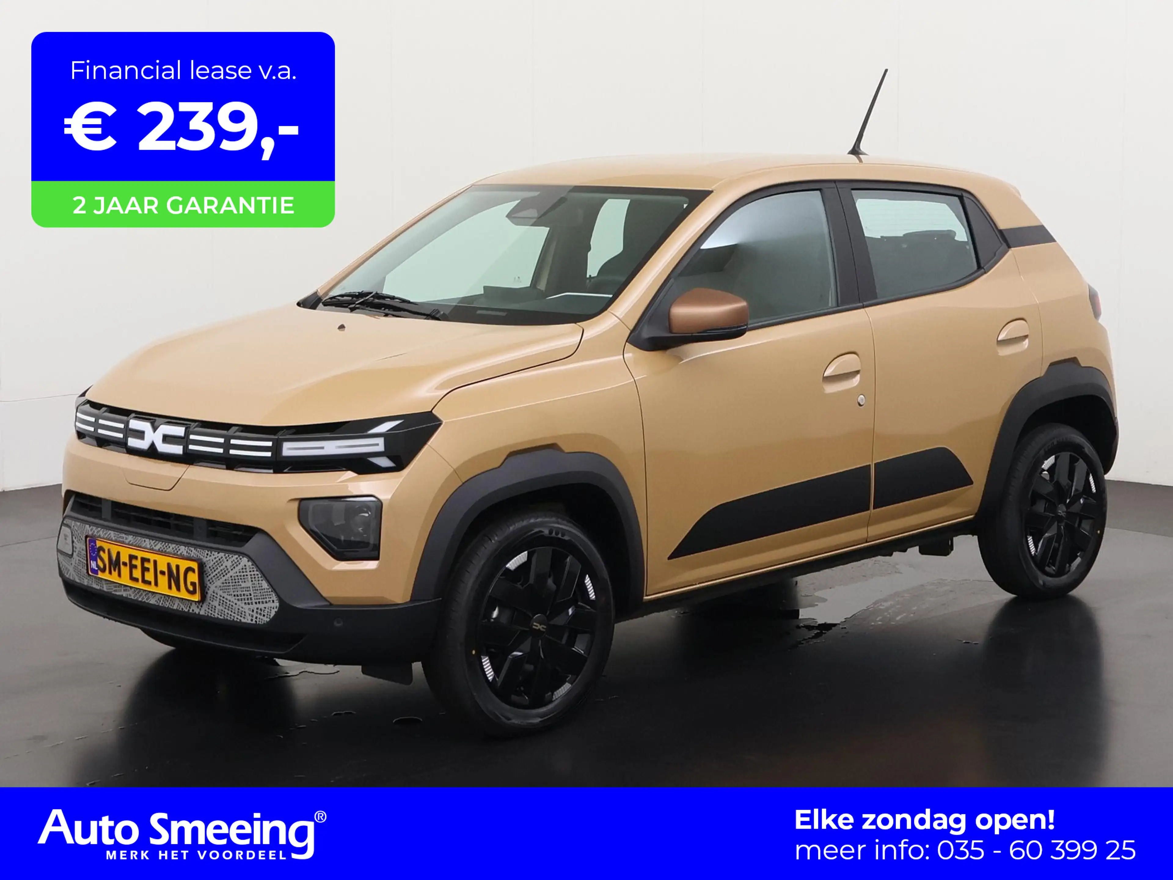 Dacia Spring Extreme 65 26.8 kWh | DC-snelladen | Achteruitcame