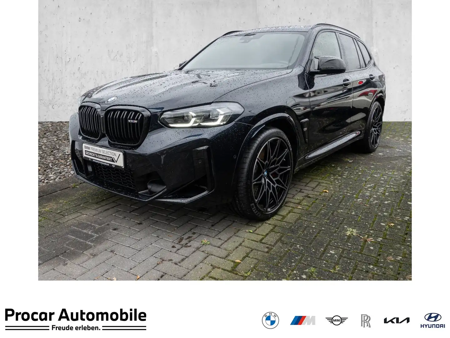 BMW X3 M Komf AHK SiHz V+H LED DrivAss H&K Pano Driver´s Pa Schwarz - 1