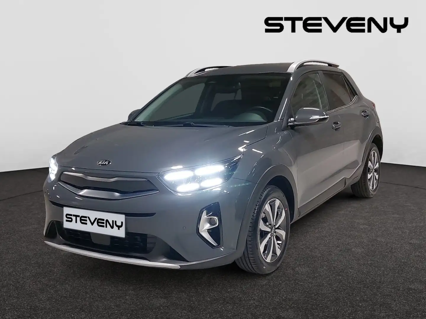 Kia Stonic MORE 1.0 T ISG DCT 100CV *GPS*CAMERA*LED*CLIM* Gris - 1