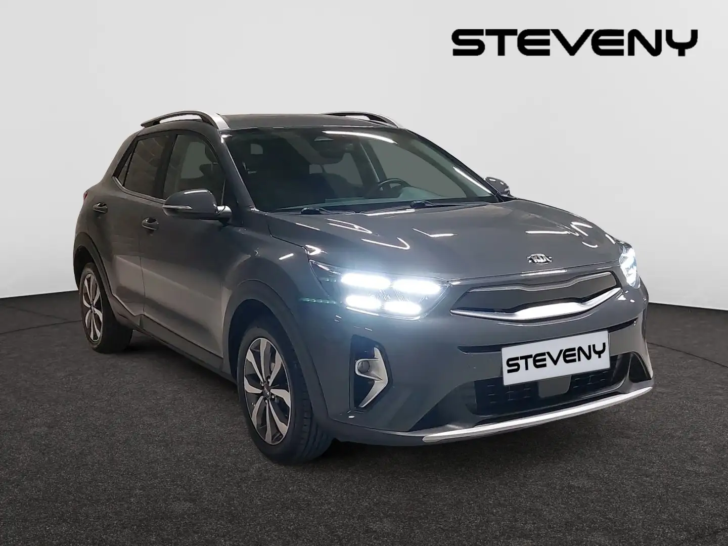 Kia Stonic MORE 1.0 T ISG DCT 100CV *GPS*CAMERA*LED*CLIM* Gris - 2