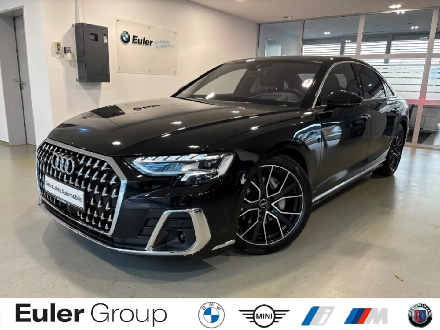 Audi A8 50 TDI quattro B&O Soundsystem Standhzg Navi Leder Schwarz - 1