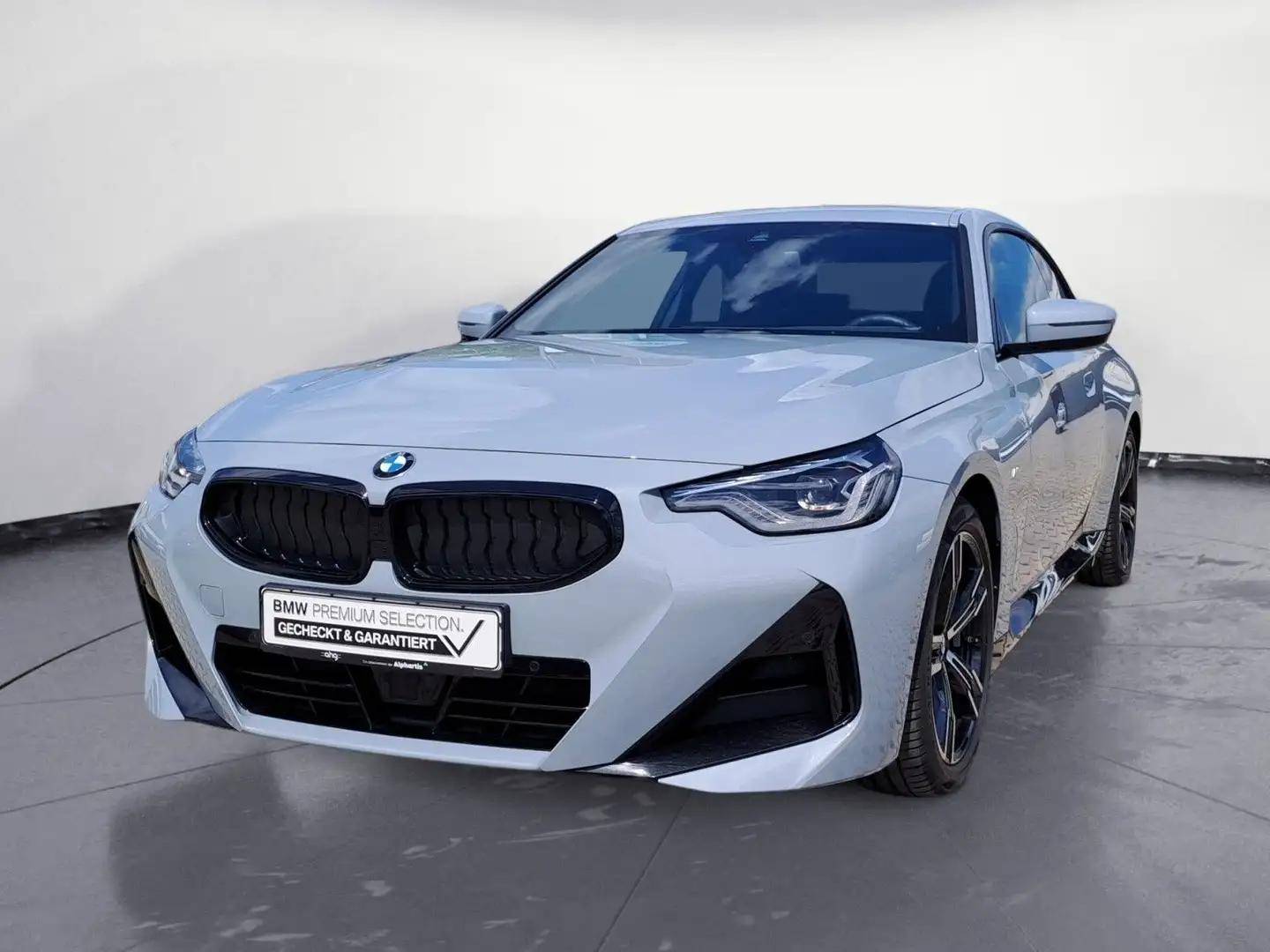 BMW 220 i Steptronic Coupe M Sport Sport Aut. AHK Gris - 2
