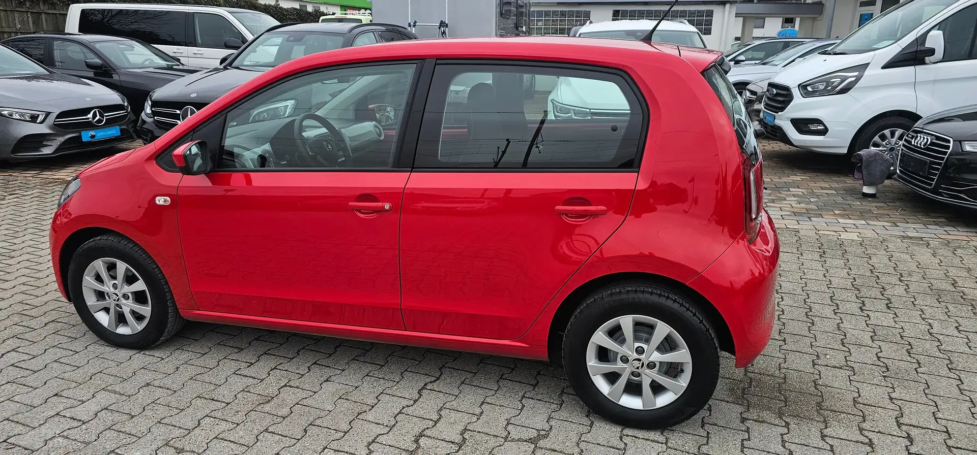Skoda Citigo Citigo*1.0*MPI*Automatik*Style*Sitzheizung*Klima* Rot - 2