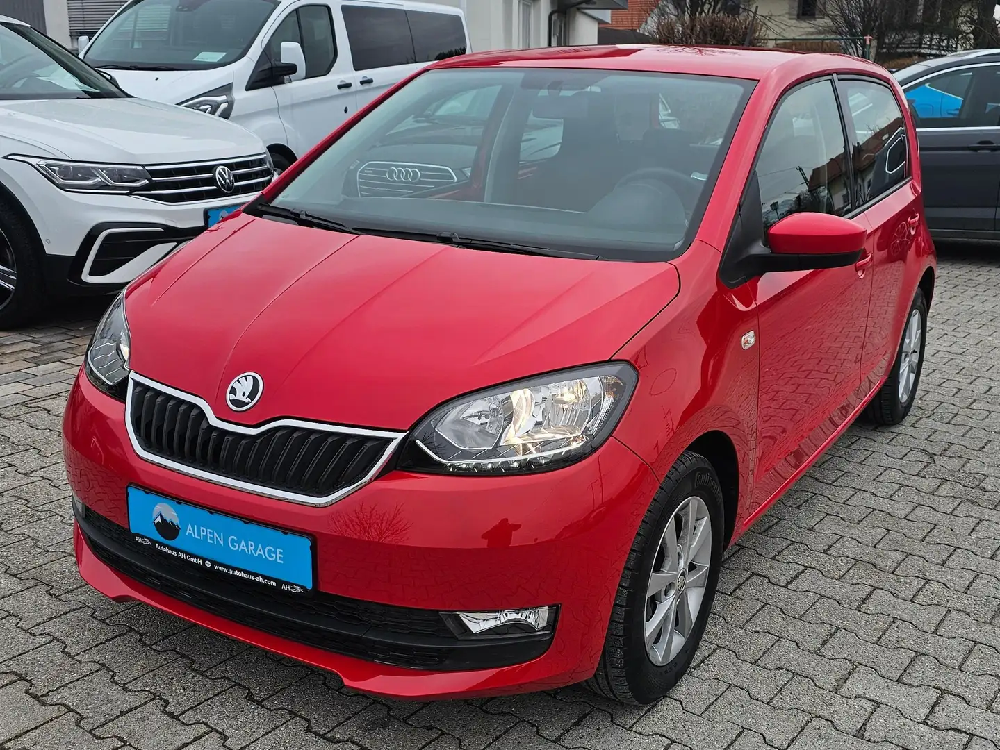 Skoda Citigo Citigo*1.0*MPI*Automatik*Style*Sitzheizung*Klima* Rot - 1
