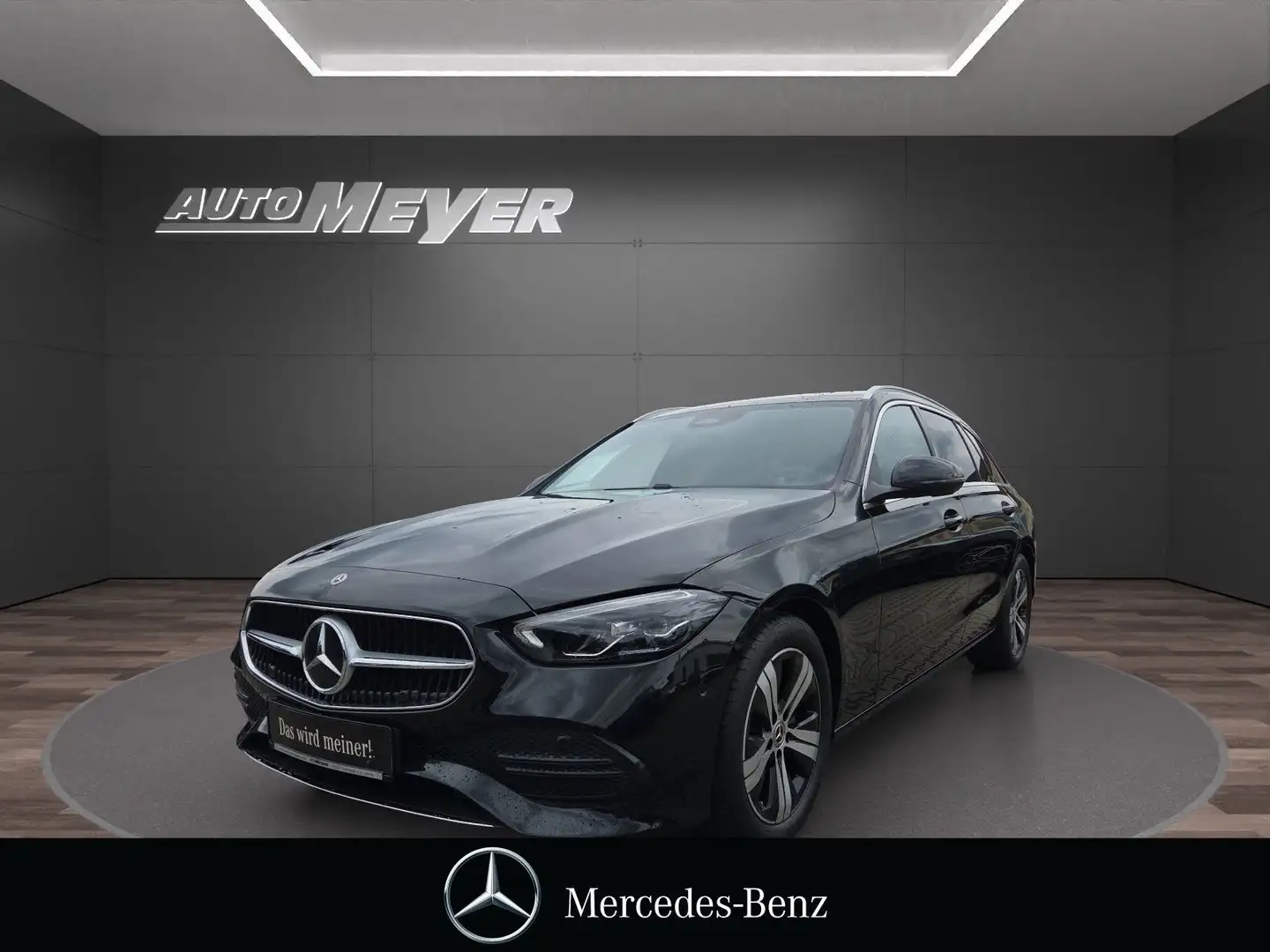 Mercedes-Benz C 180 T AVANTGARDE ADV+AHK+KAMERA+TOTW+WI-PAKET+ Чорний - 1