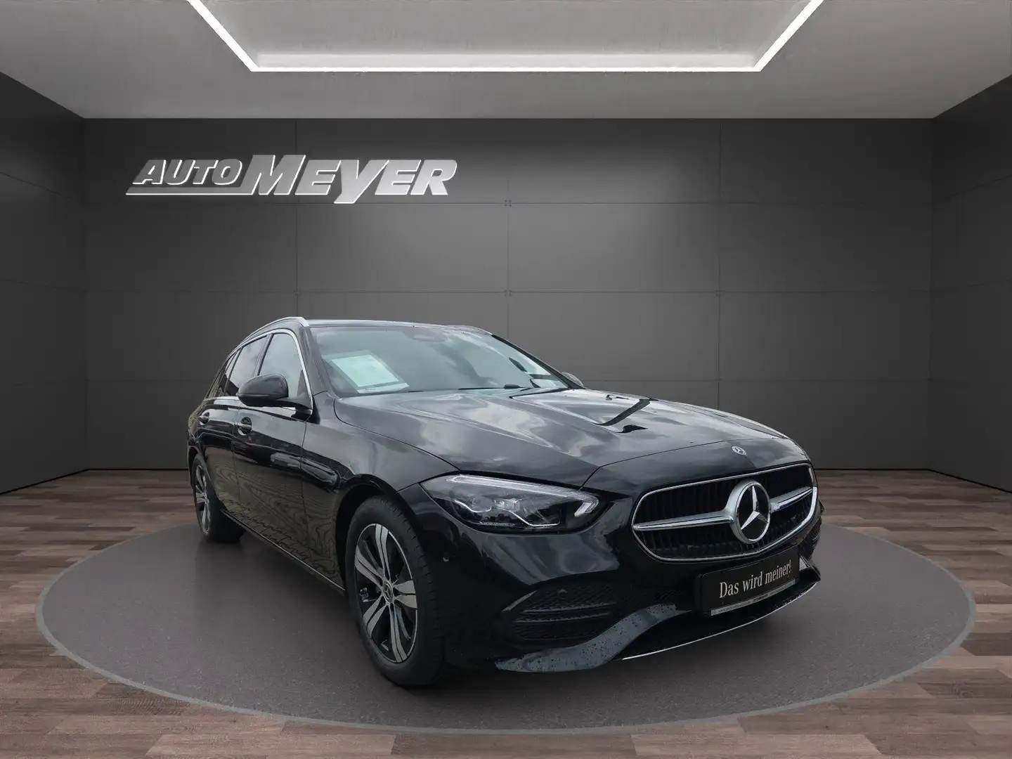 Mercedes-Benz C 180 T AVANTGARDE ADV+AHK+KAMERA+TOTW+WI-PAKET+ Чорний - 2