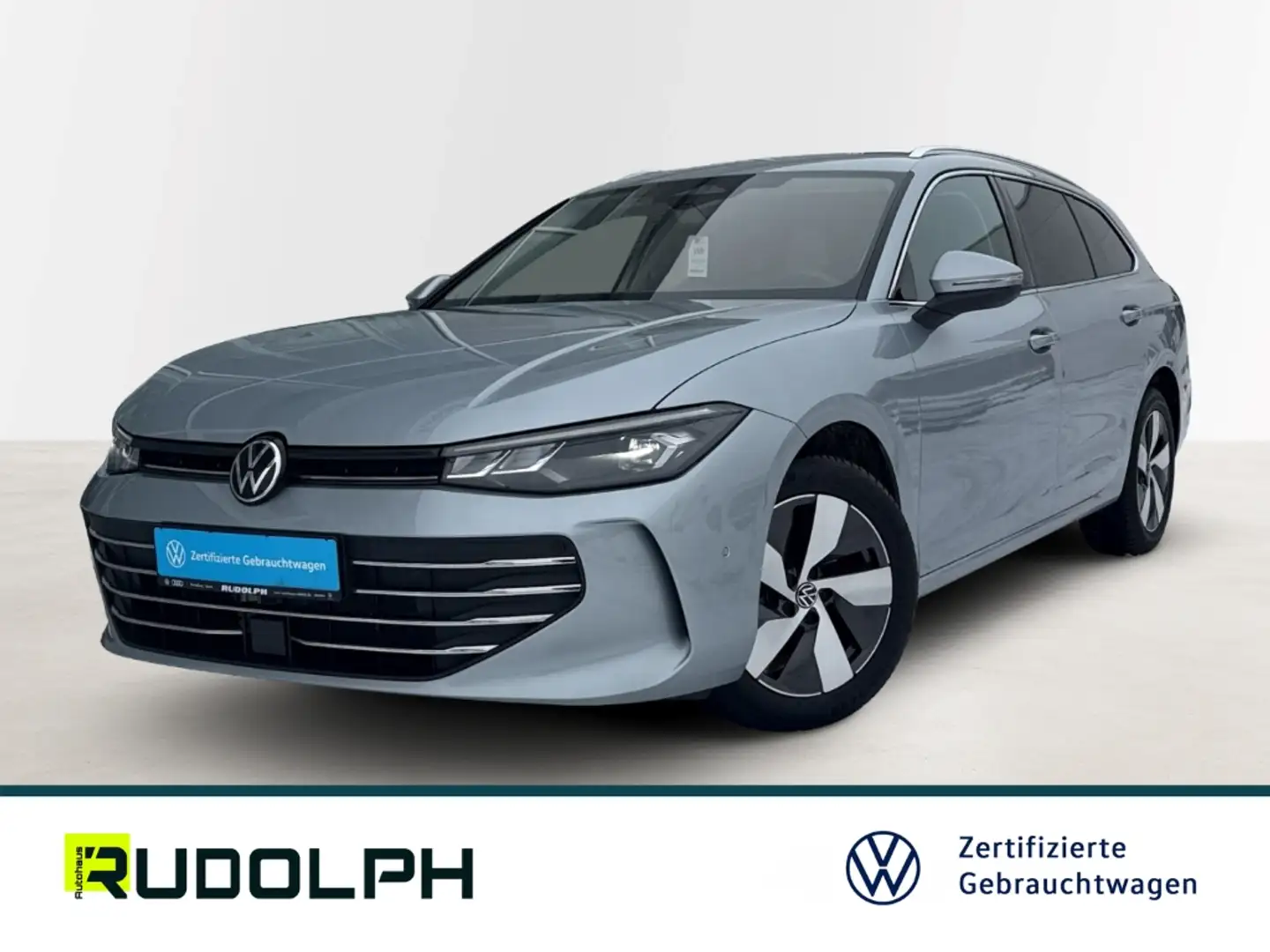 Volkswagen Passat Business 1.5 eTSI DSG LED HUD SHZ Navi ACC StandHZ Argent - 1