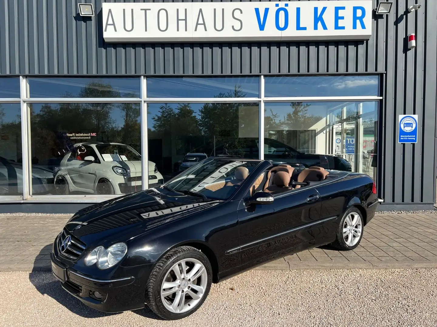 Mercedes-Benz CLK 200 Kompressor Cabrio+Avantgarde+Leder+ Schwarz - 1