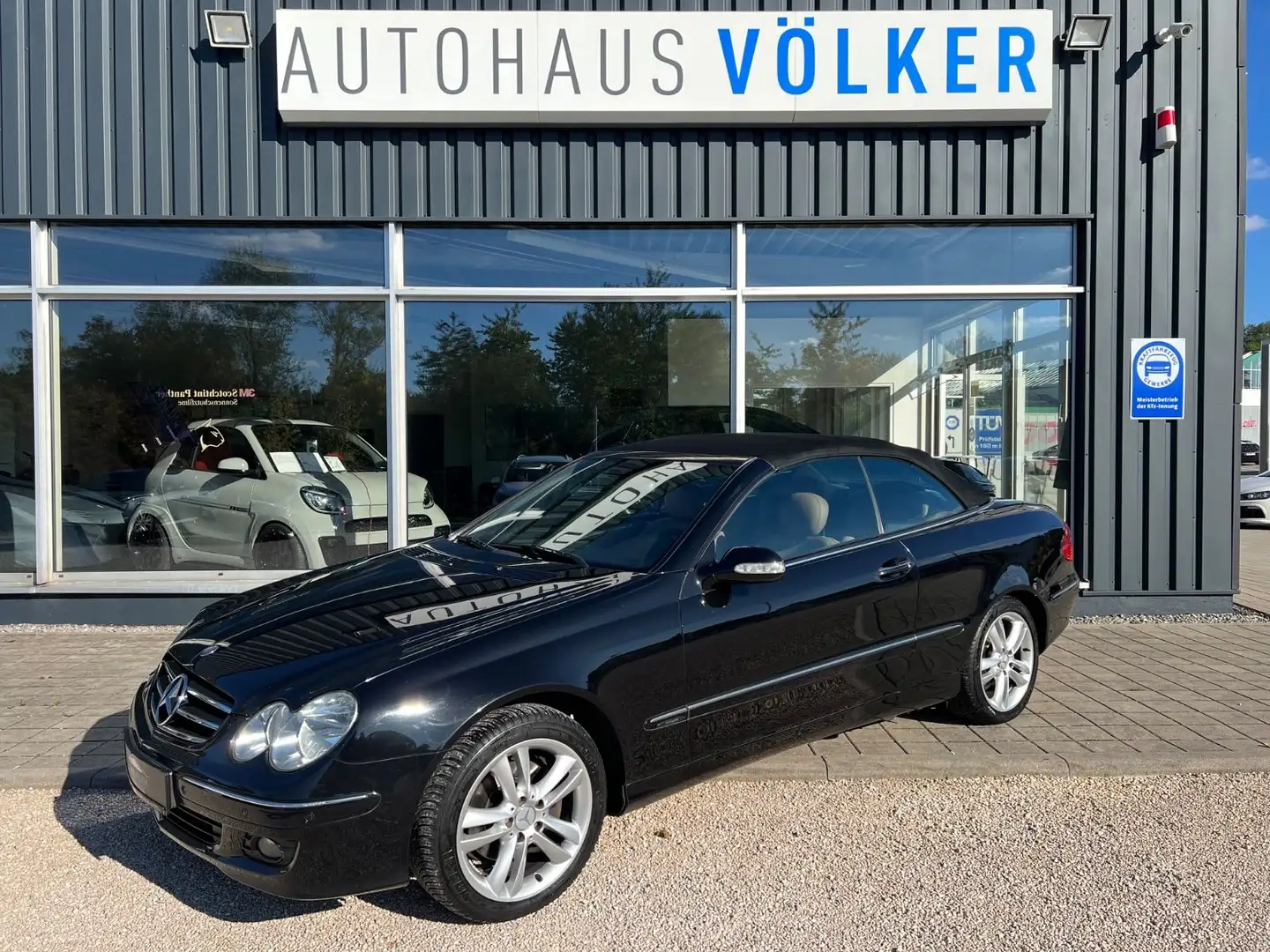Mercedes-Benz CLK 200 Kompressor Cabrio+Avantgarde+Leder+ Schwarz - 2