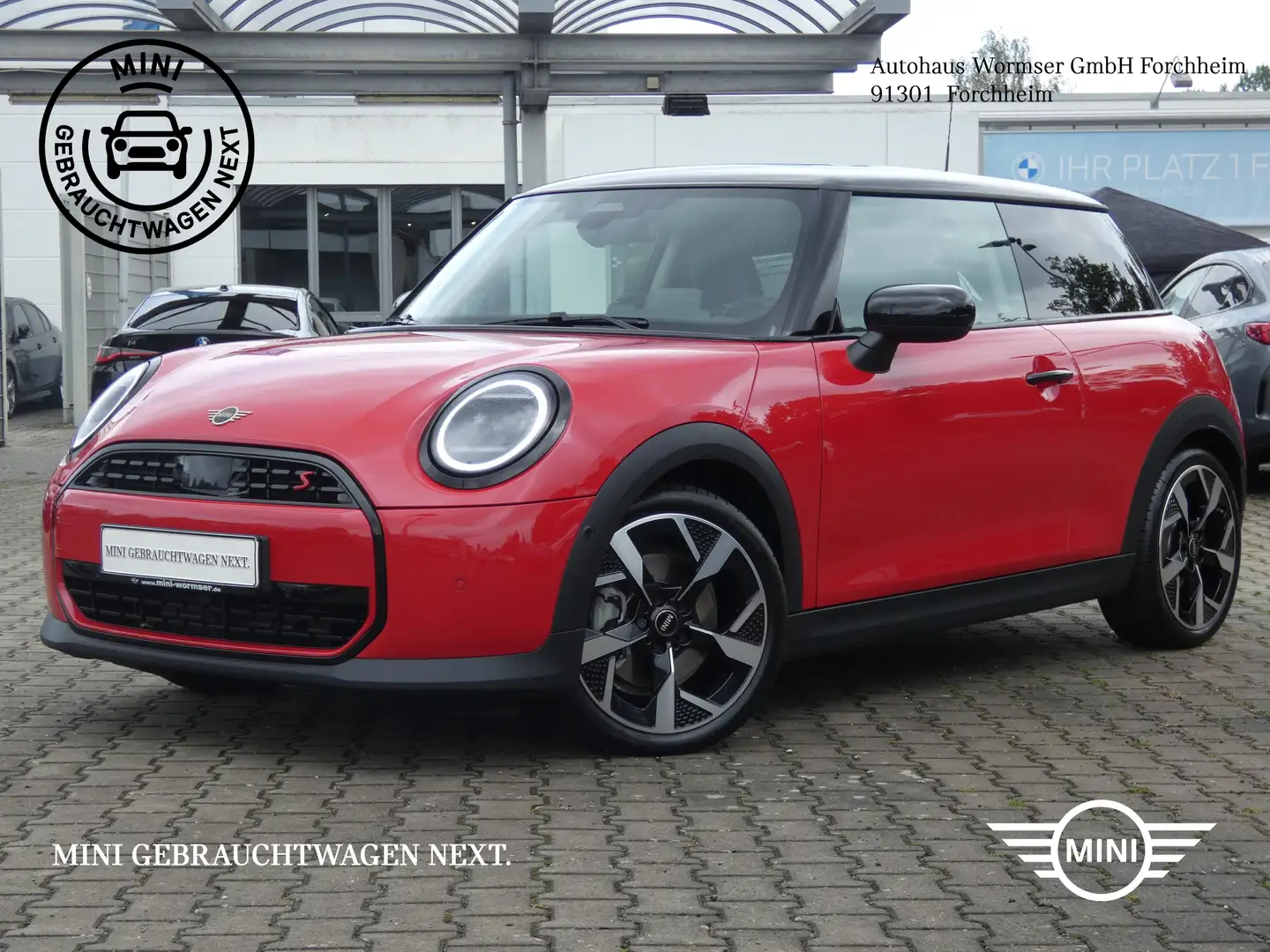 MINI Cooper S Coupe Cooper S Head-Up DAB LED Pano.Dach Komfortzg. Roşu - 1