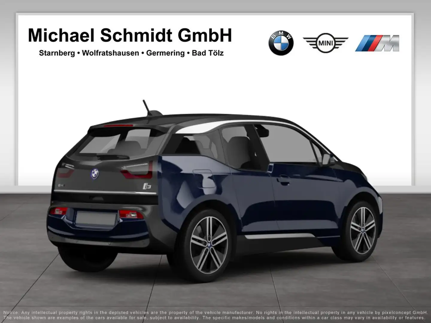 BMW i3 s 120Ah*20"*Navi Business*H/K*DAB*AppleCarPlay Vor Blau - 2