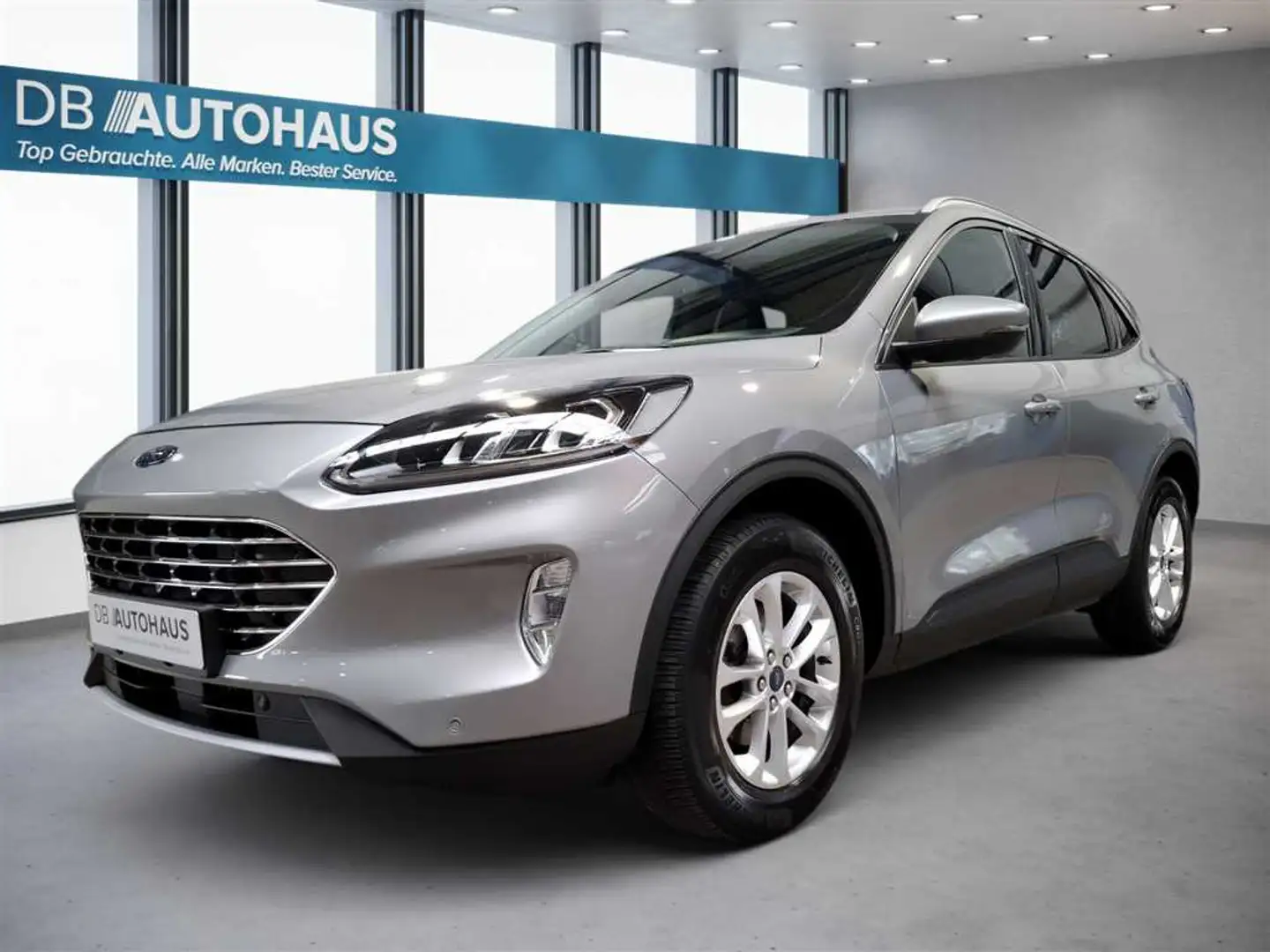 Ford Kuga Titanium 2.0 EcoBlue Automatik 4WD Silber - 1