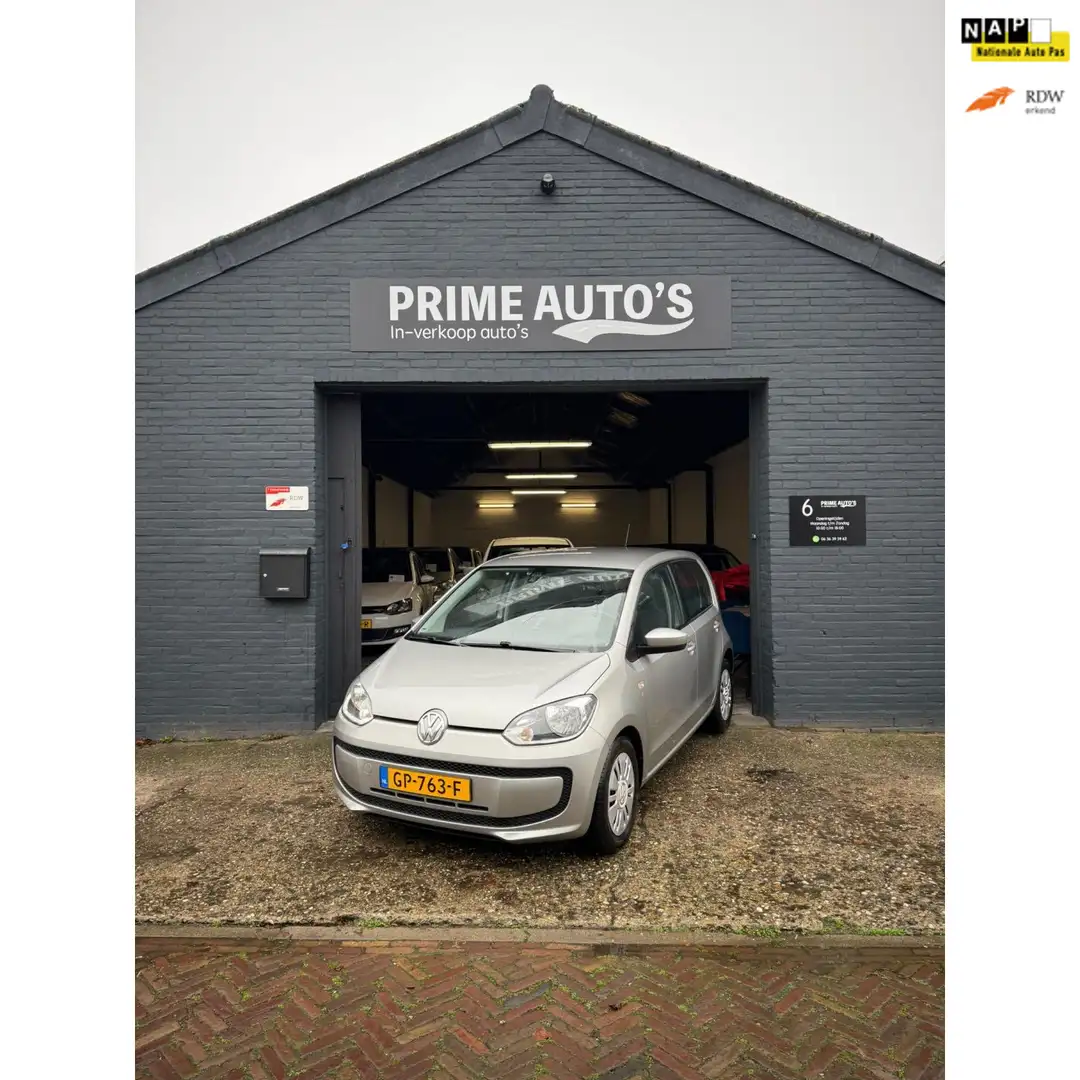 Volkswagen up! 1.0 move up! BlueMotion Gris - 1
