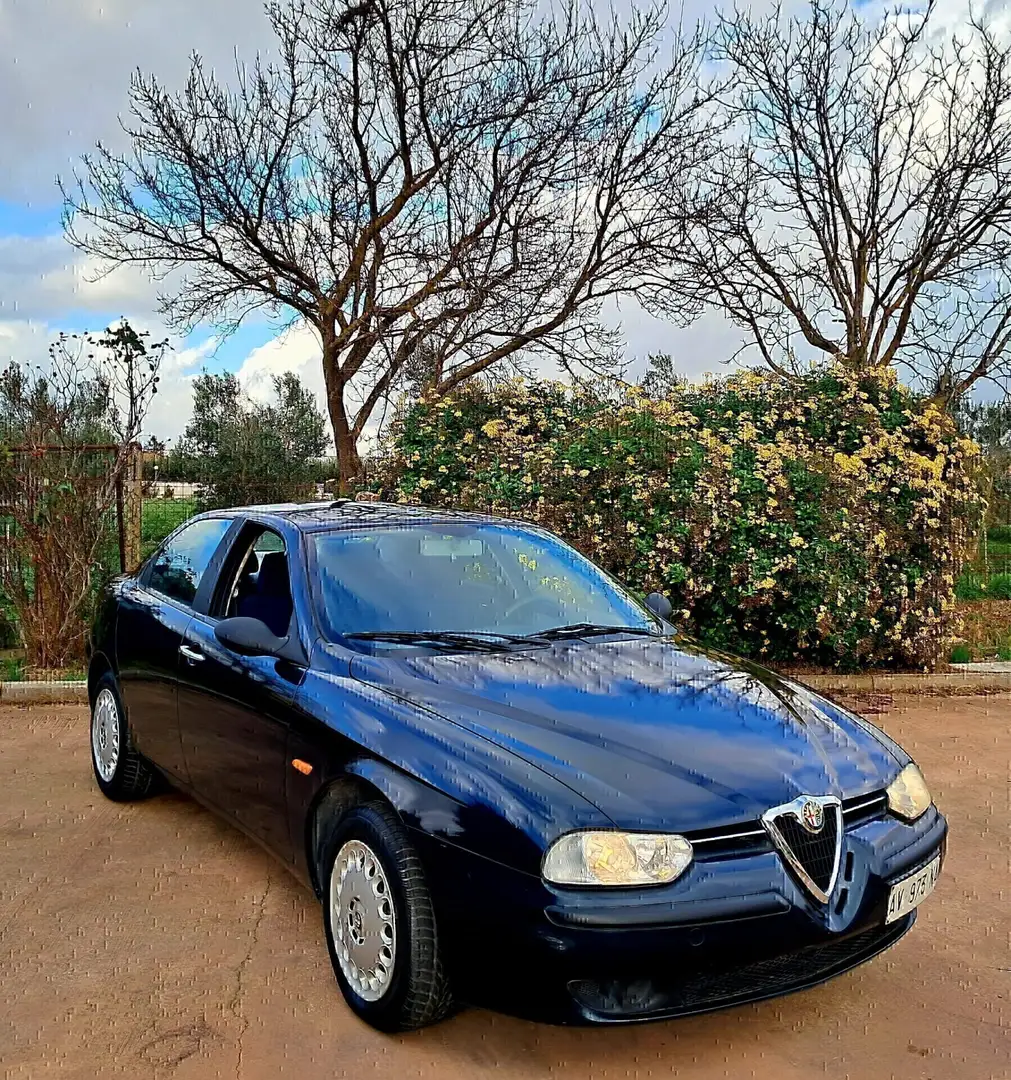 Alfa Romeo 156 1.6 TS 16v ISCRITTA ASI CON CRS POCHI KM Nero - 1