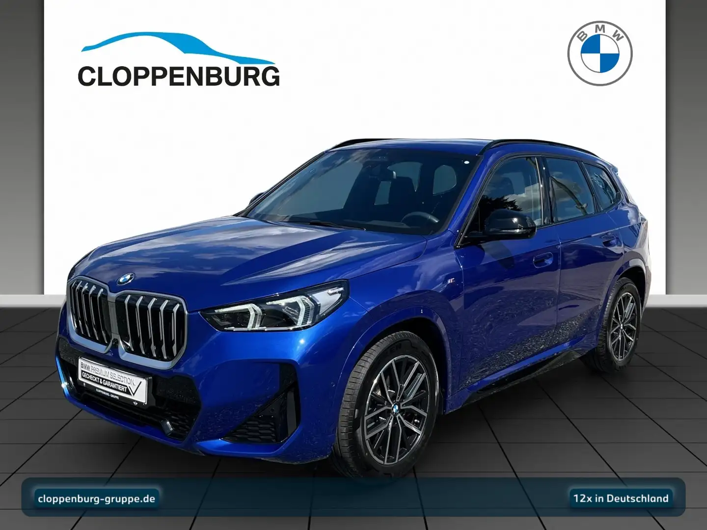 BMW X1 sDrive18d SAV M Sportpaket Navi UPE: 55.299€ Blau - 1