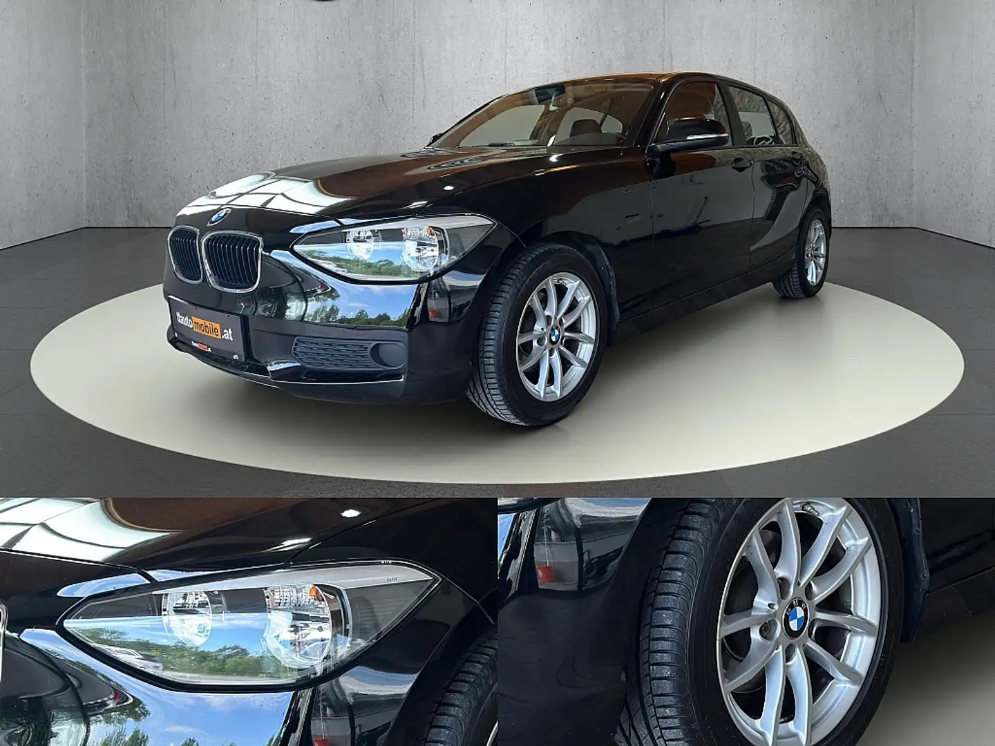 BMW 116 i Schwarz - 2
