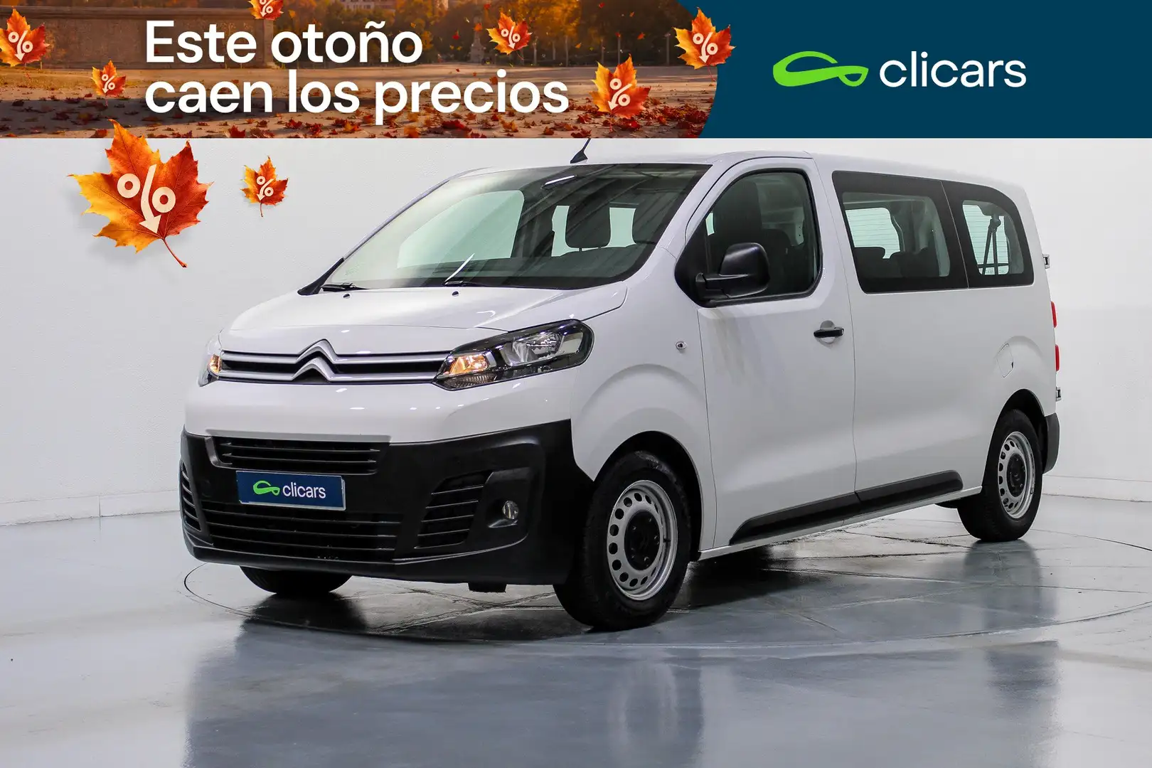Citroen Jumpy Combi 1.5 BlueHDI Talla M Confort 120 S&S Blanco - 1