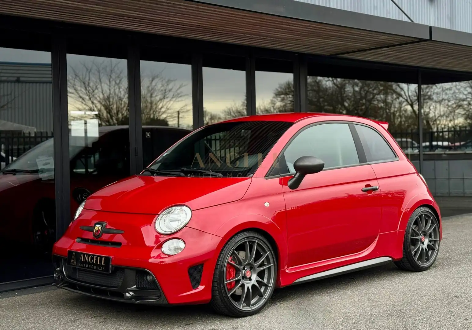 Abarth 695 Biposto 1.4 Turbo 16V T-Jet 190 ch Rosso lakering Rouge - 1