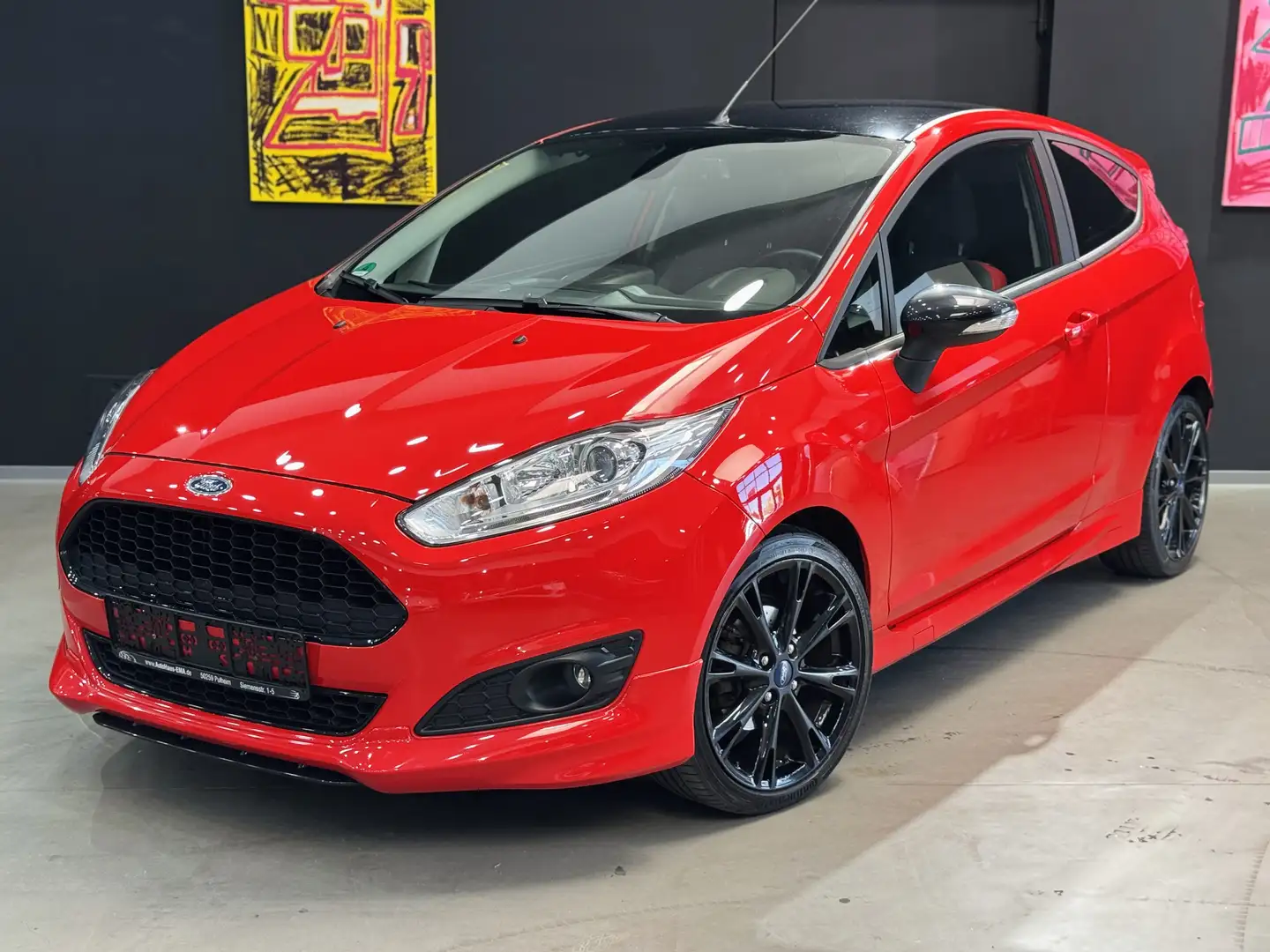 Ford Fiesta Sport*1.Hand*Sitzheizung*Sony*Navigation*Soundsys* Rosso - 1