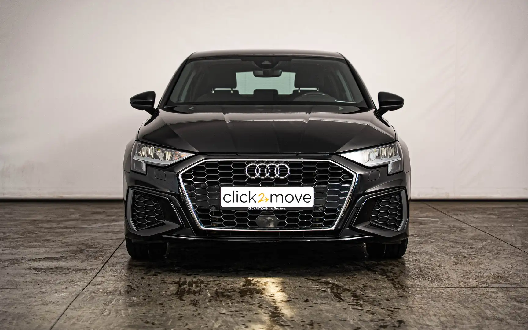 Audi A3 40TFSI 150cv+54cv élect S line *Taxe sur 150cv* Zwart - 2