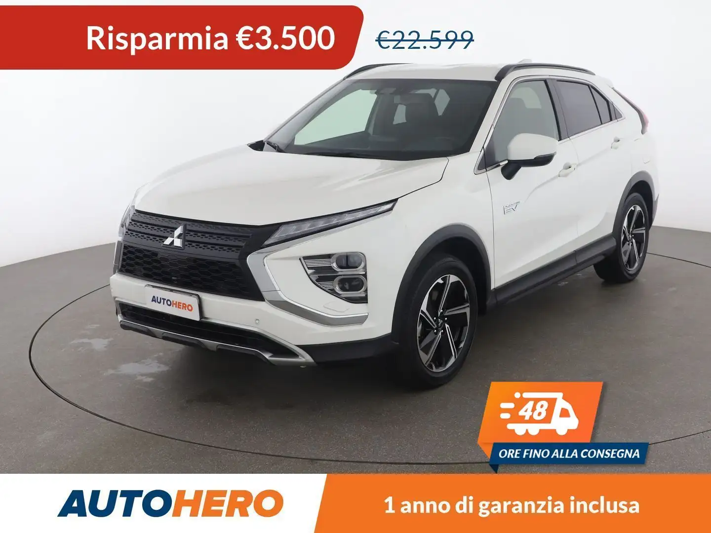 Mitsubishi Eclipse Cross 2.4 Plug-in Hybrid  Instyle SDA Pack 0 4WD PHEV Bianco - 1