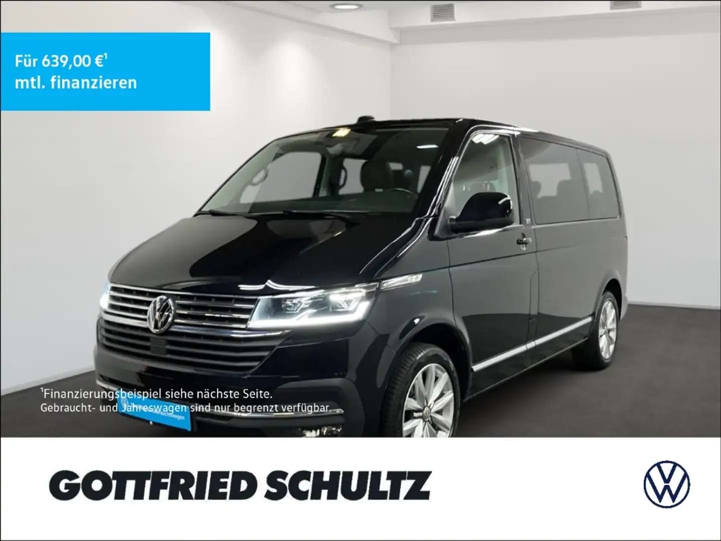 Volkswagen T6.1 Multivan LED NAV AHK ACC KAMERA Generation Six Schwarz - 1