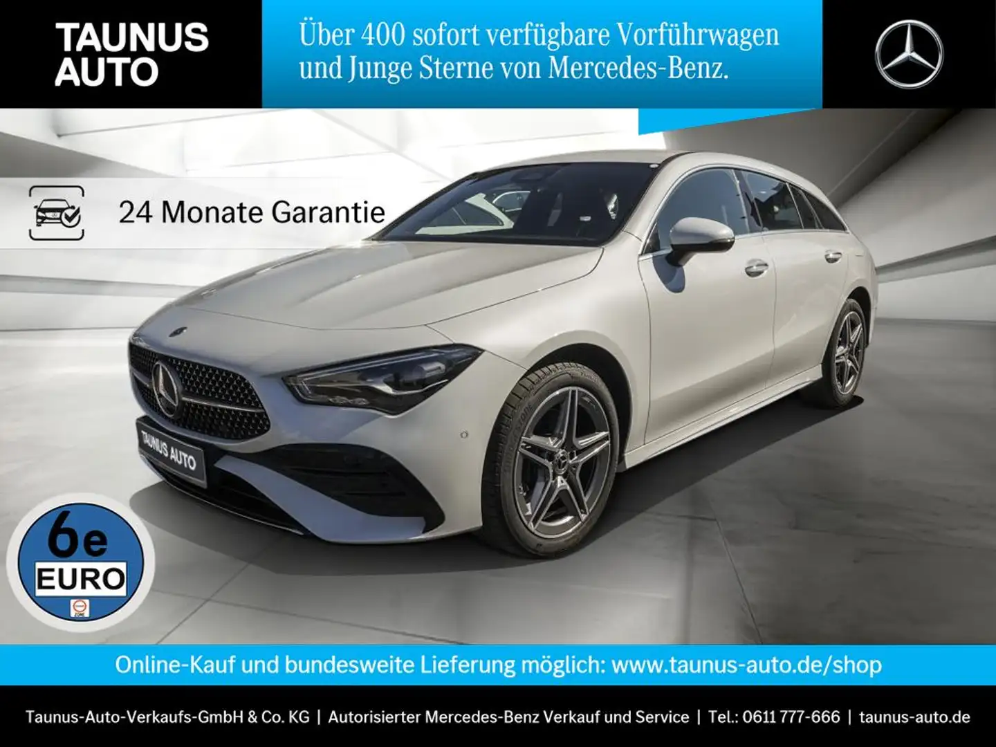 Mercedes-Benz CLA 250 e AMG-LINE PREMIUM AHK KAMERA LED 11kW Weiß - 1