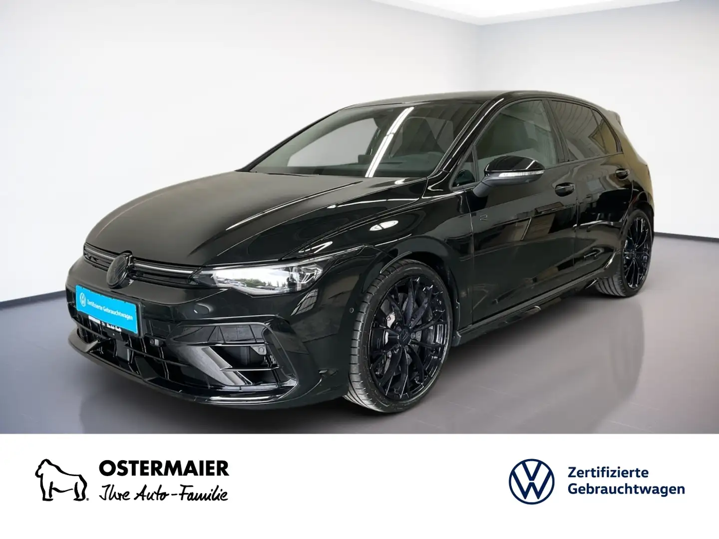 Volkswagen Golf VIII R BLACK EDITION 333PS DSG 4M NP.77T AKRAPOVIC Zwart - 1