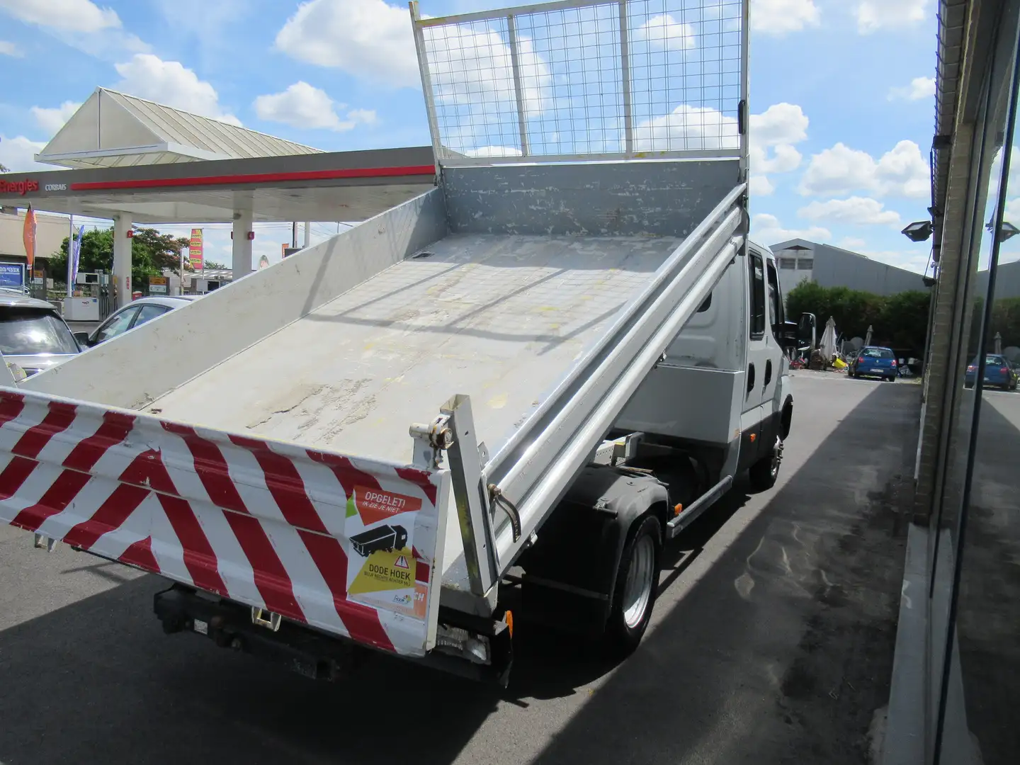 Iveco Daily benne basculante/ kipper Blanc - 2