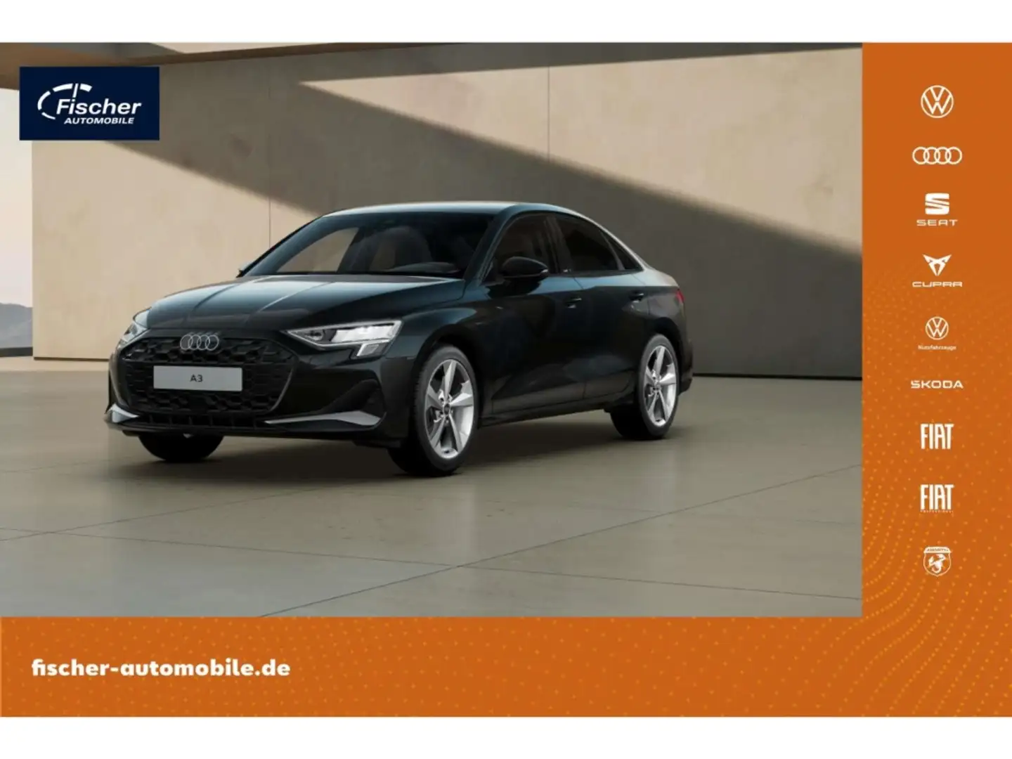 Audi A3 Limousine 30 TFSI advanced S-Tronic 18''/NAV Schwarz - 1