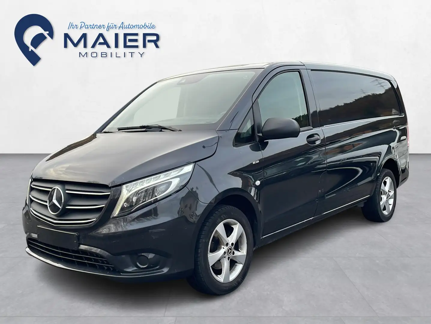 Mercedes-Benz Vito 116 CDI Aut. PRO Lang-ILS LED-Navi-Kamera Schwarz - 1