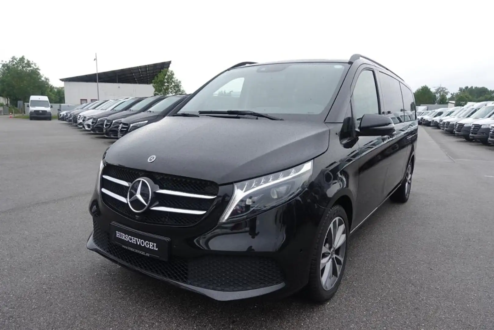 Mercedes-Benz V 300 d AVANTGARDE extralang AIRMATIC 2xel.Türe Schwarz - 2