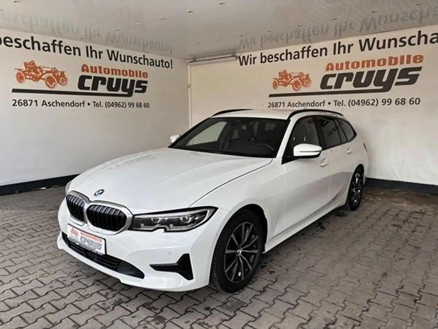 BMW 320 d Touring Aut. Advantage - AHK / Standheizung Blanc - 1