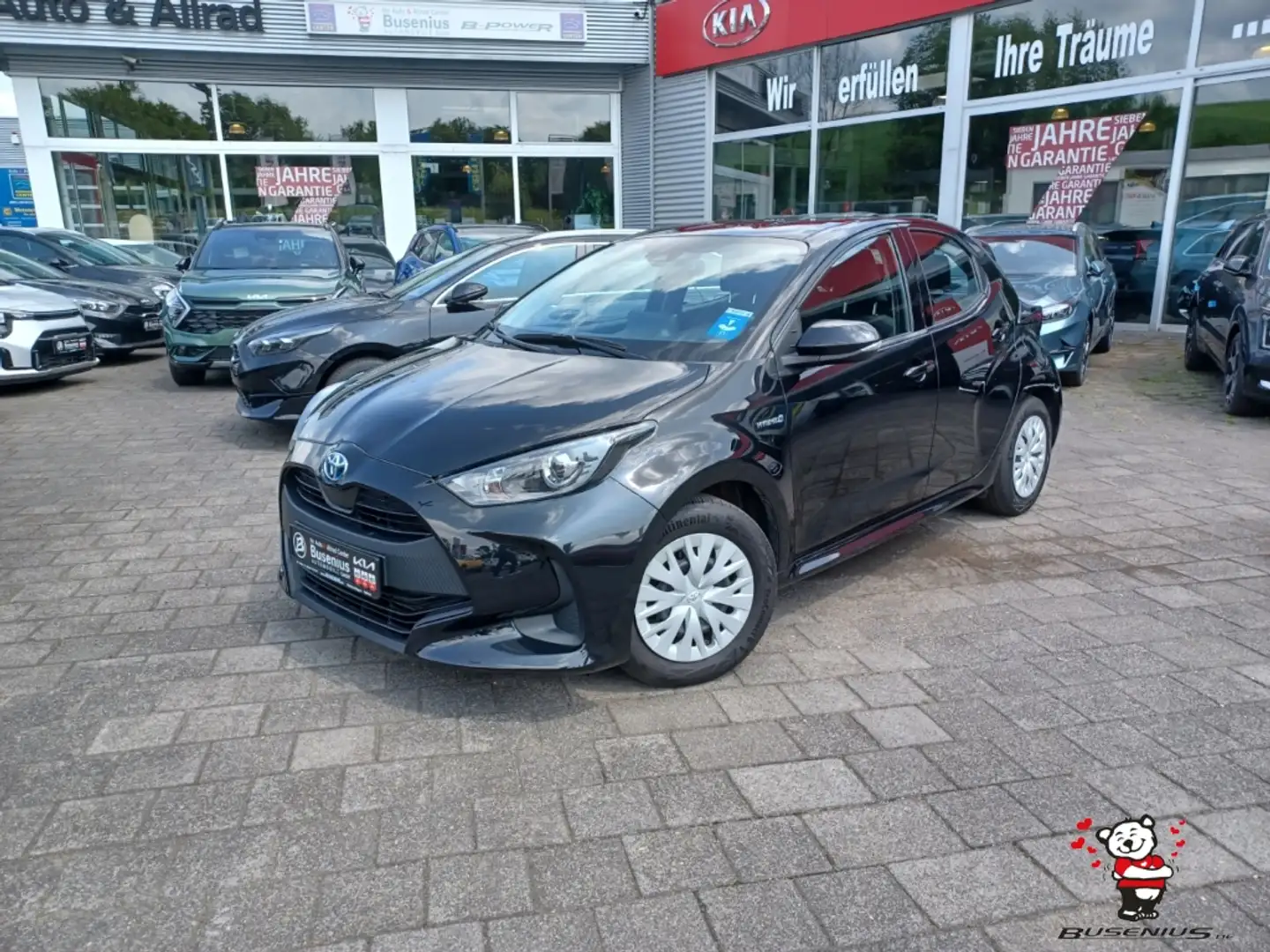 Toyota Yaris 1.5 HEV Business Edition+Touch+Safety+SHZ Nero - 1