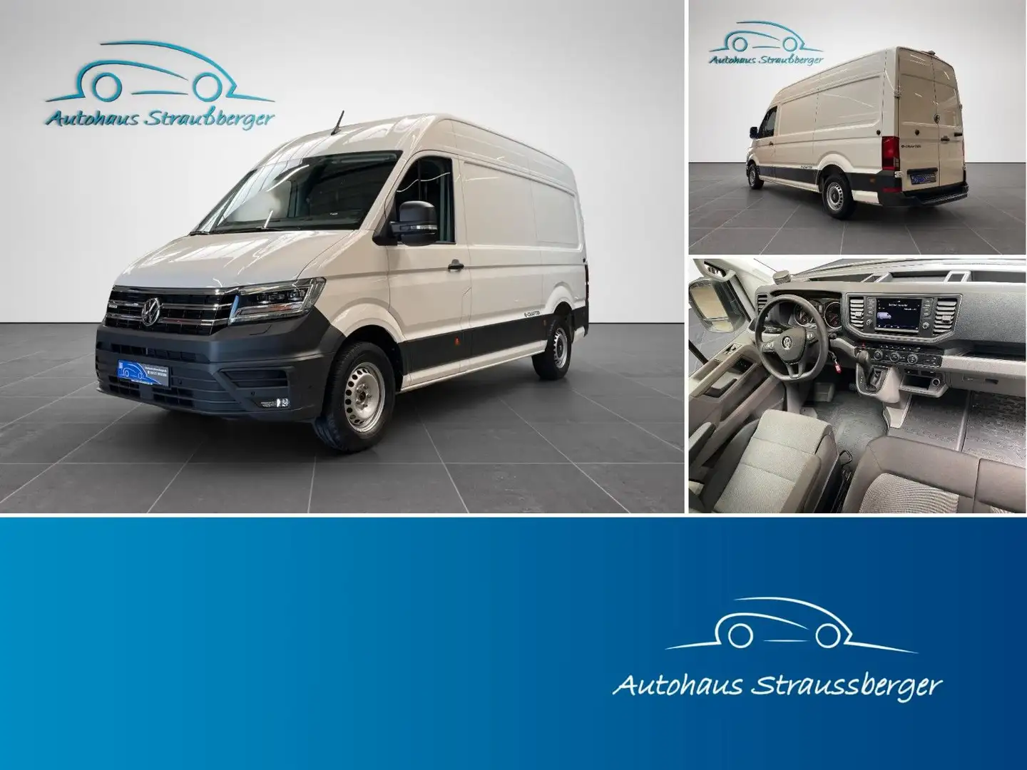 Volkswagen Crafter E-Crafter Kasten mittellang Hochdach Temp DAB+ Белый - 1