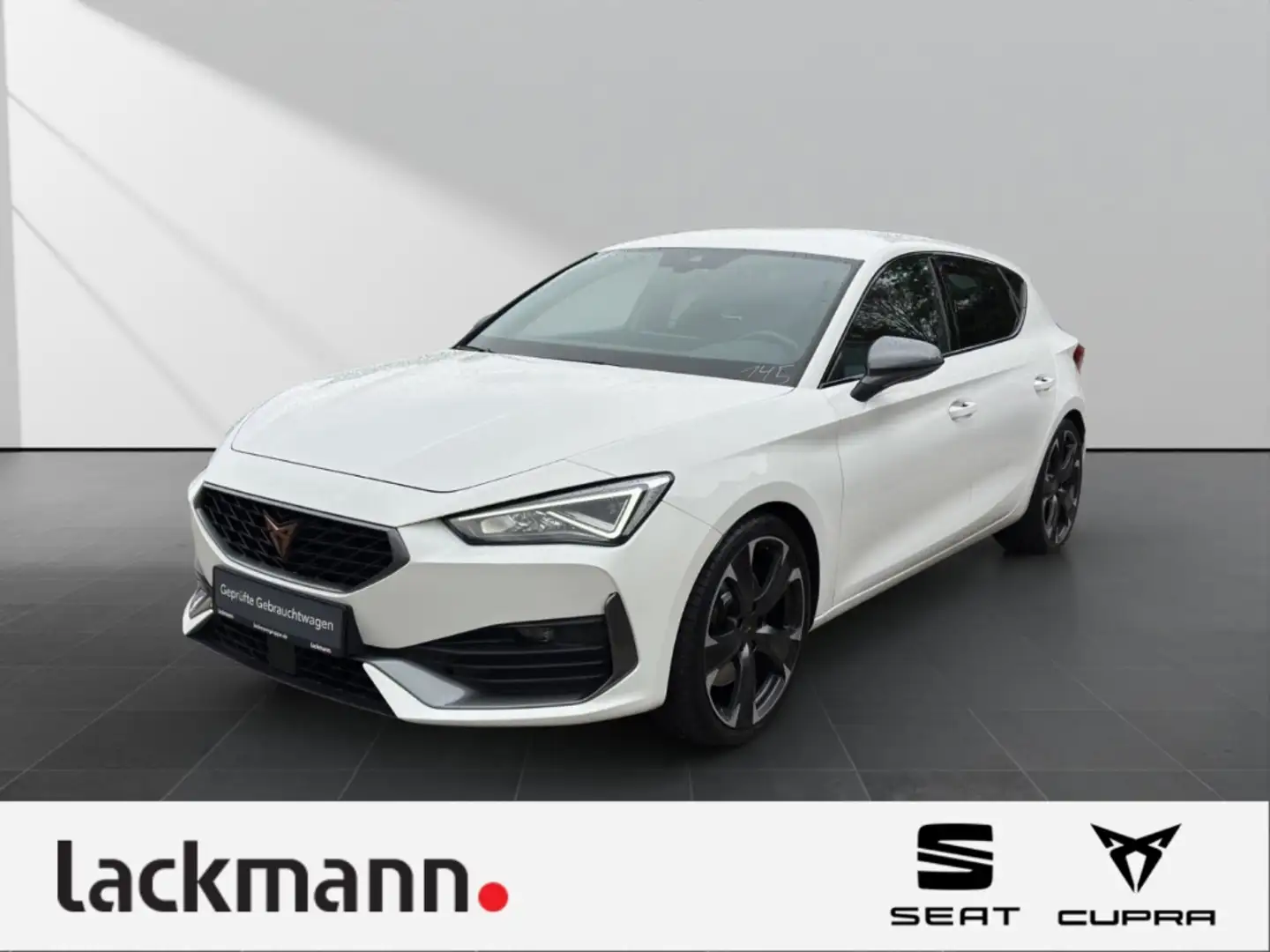 CUPRA Leon 2.0 TSI VZ*Navi*LED*ACC*DCC*Kessy*DAB+* Weiß - 1