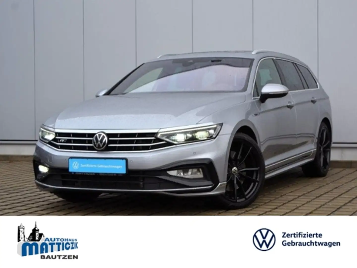Volkswagen Passat Variant 2.0 TDI 240 PS 4M DSG R-Line VOLL/ELEGANCE/PANORA Argent - 1