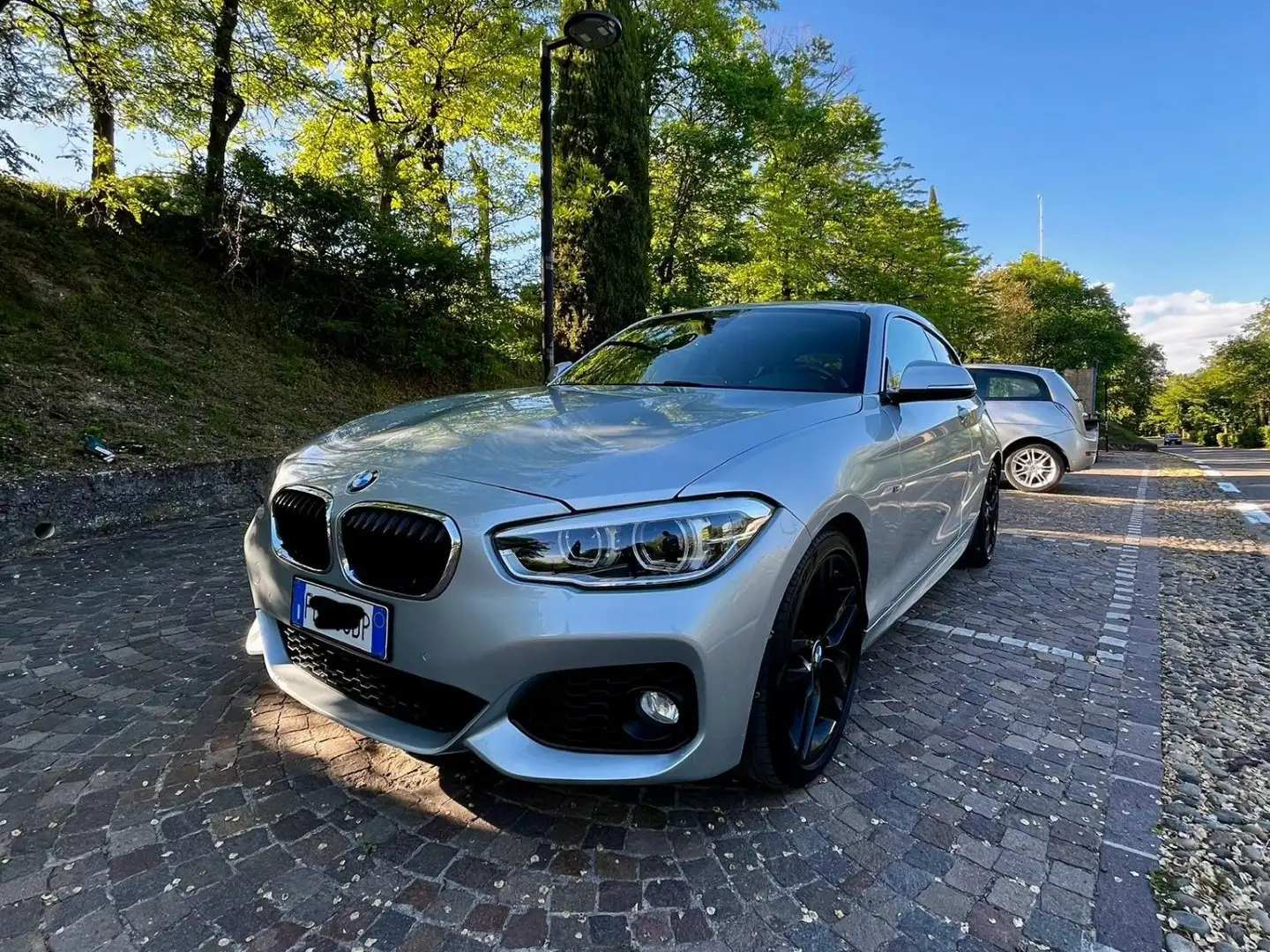 BMW 120 120d 3p Msport auto Argento - 1