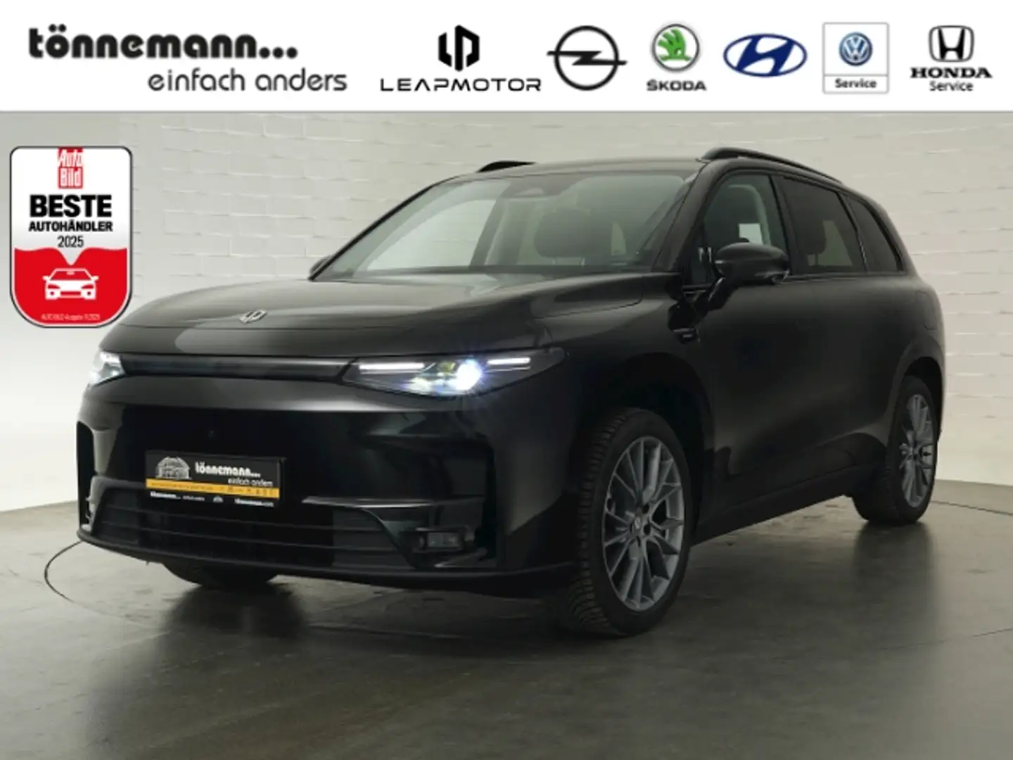 Leapmotor C10 DESIGN 69,9kWH+LED+NAVI+360 GRAD KAMERA+PANORAMADA Noir - 1