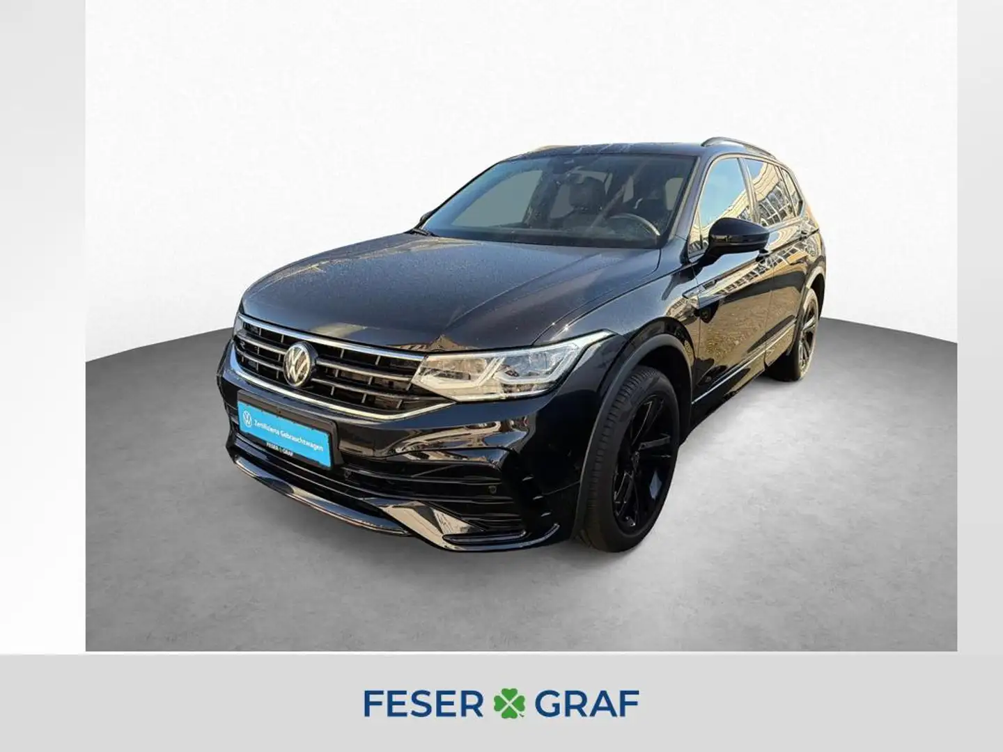 Volkswagen Tiguan Allspace R-Line Tiguan L 2.0 R-L DT142TDI D7A Schwarz - 1