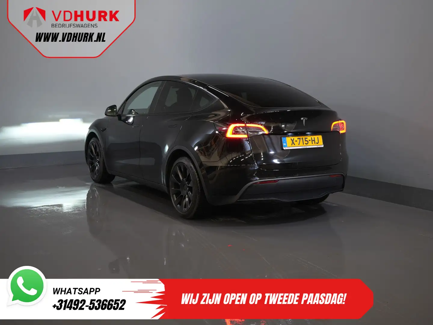 Tesla Model Y 455 Km WLTP (DEMO) Adapt.Cruise/ Pano/ Elek.stoele Schwarz - 2