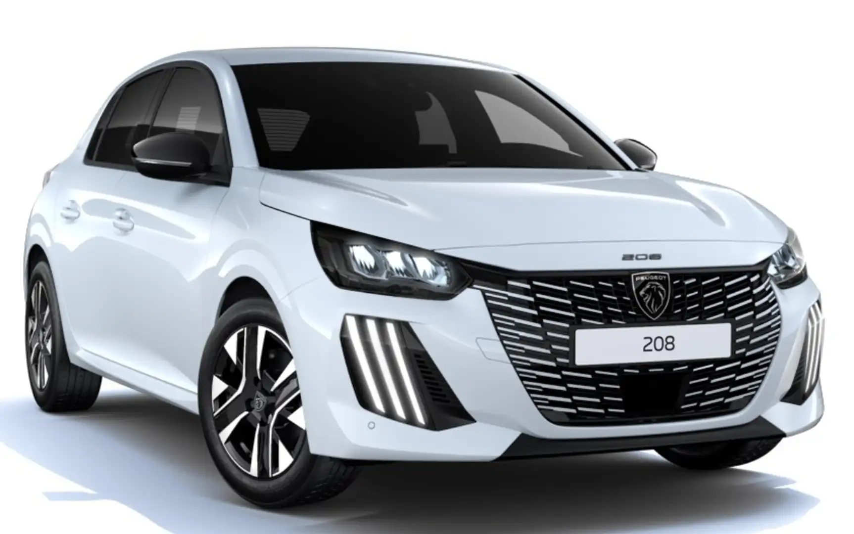 Peugeot 208 1.2 PureTech 100 Allure Keyless SH PDC Weiß - 1