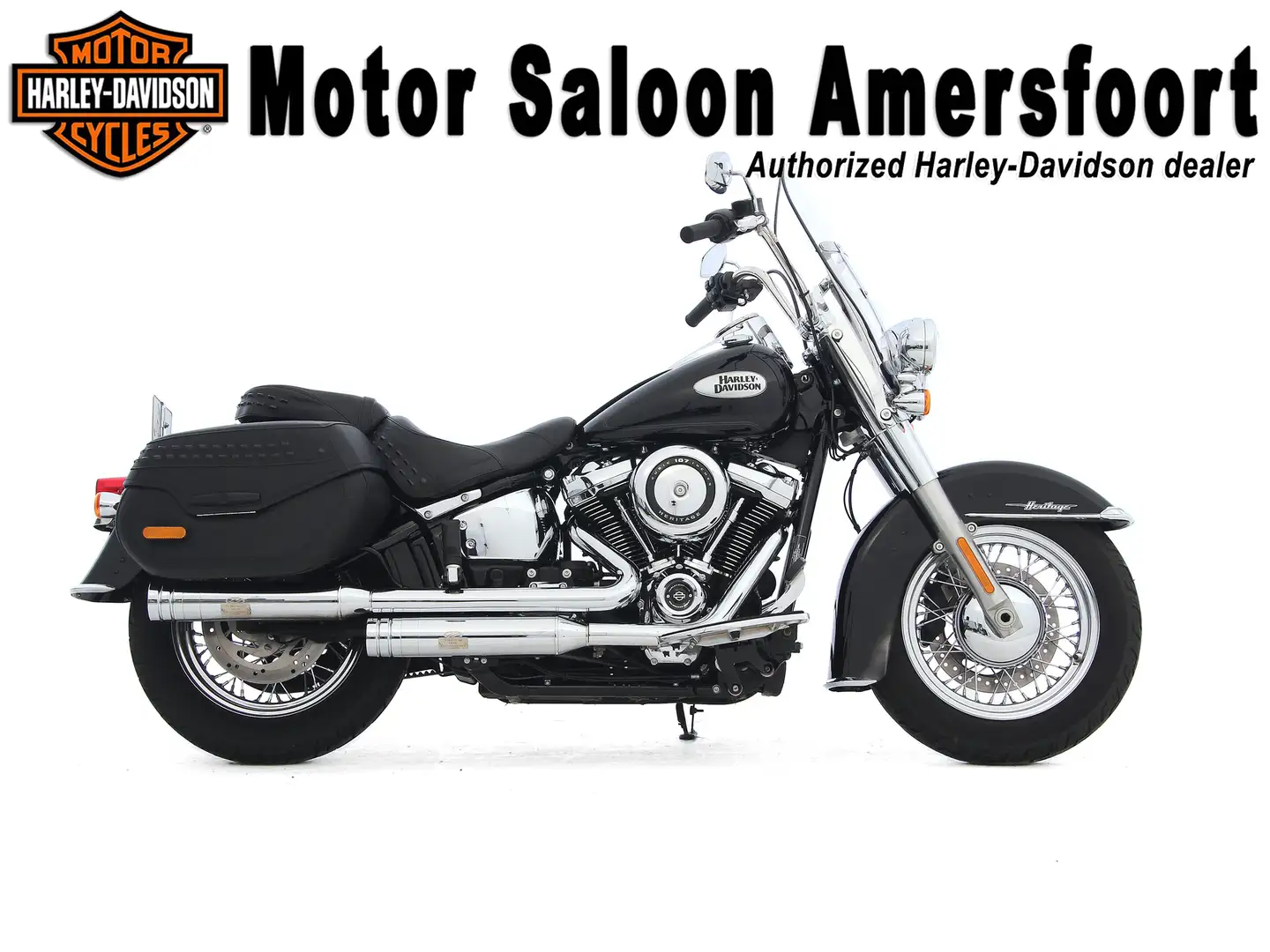 Harley-Davidson Heritage Softail FLHCS CLASSIC Zwart - 1