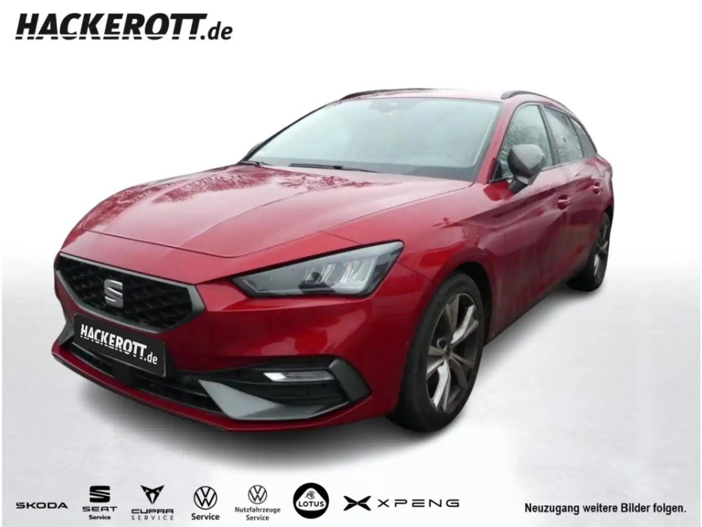 SEAT Leon ST FR 1.5 TSI FullLink Tempom. Lenkradhzg.  KessyG Rouge - 1