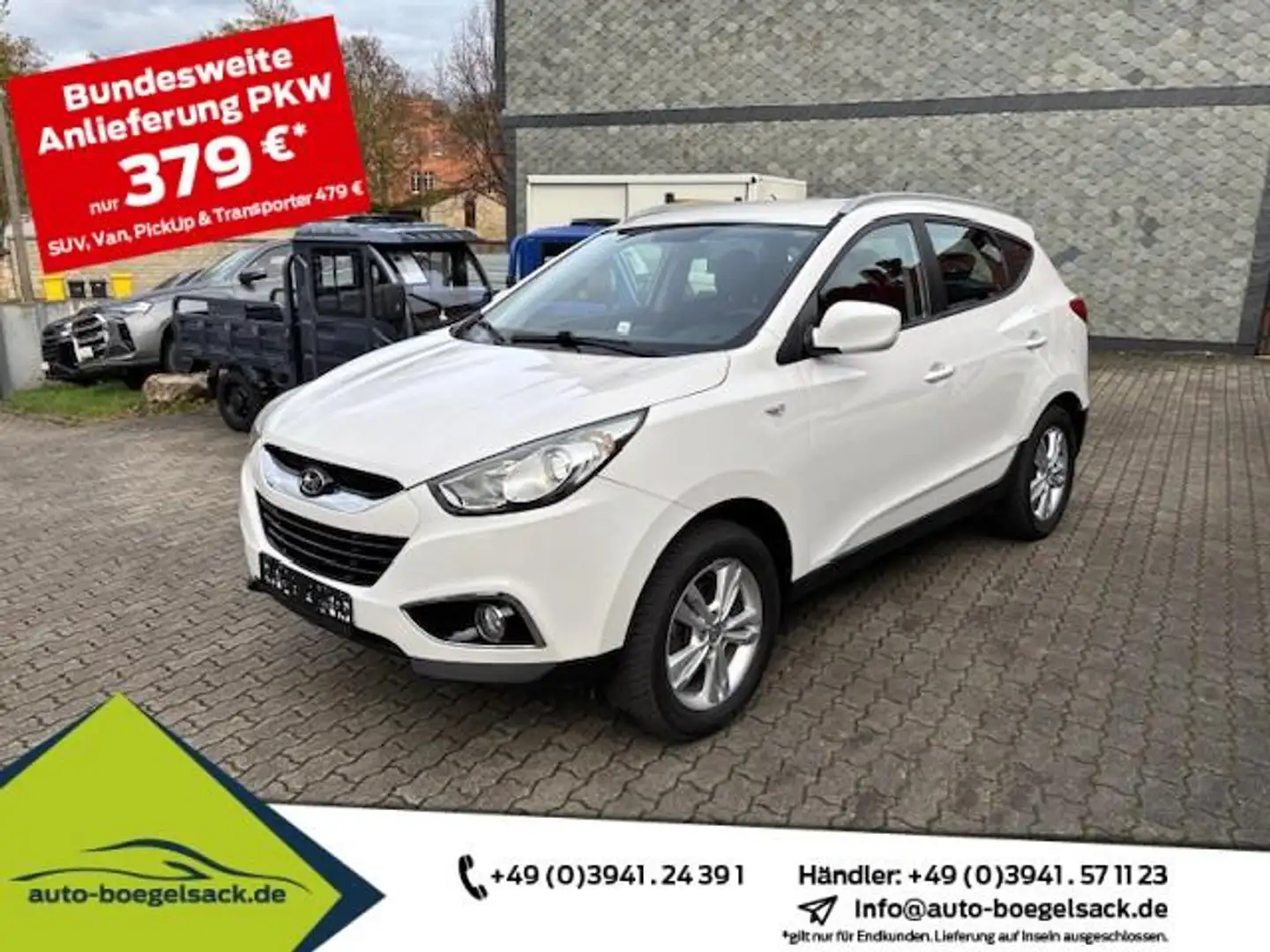 Hyundai TUCSON IX35+ALLWETTER+KLIMA+SITZHEIZUNG+ Weiß - 1
