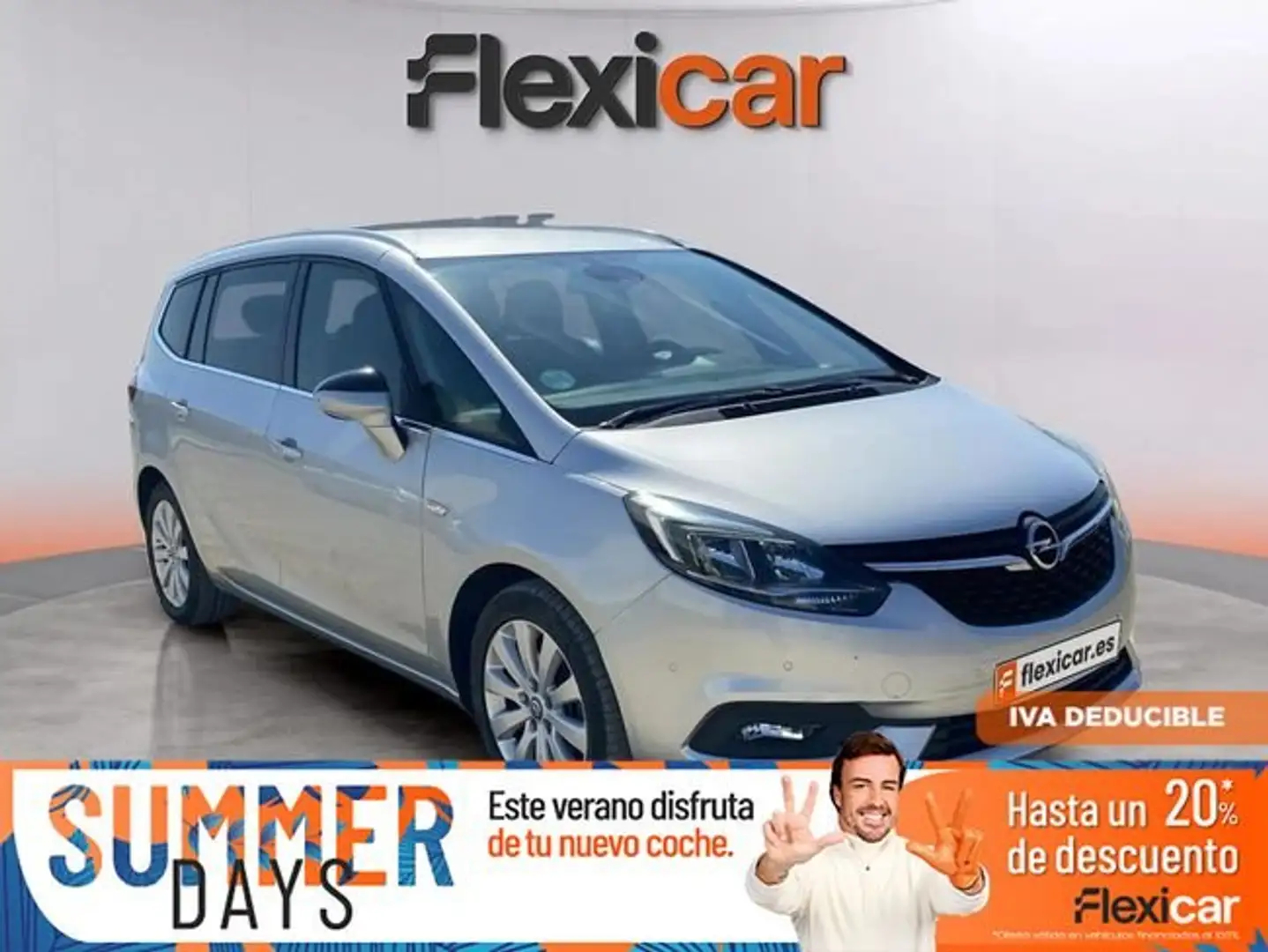 Opel Zafira 1.6 T S/S Innovation Auto Gris - 1