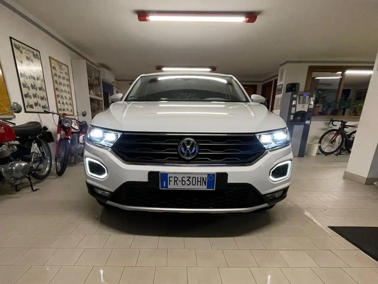 Volkswagen T-Roc T-Roc 2.0 tdi Advanced 4motion dsg Blanc - 1